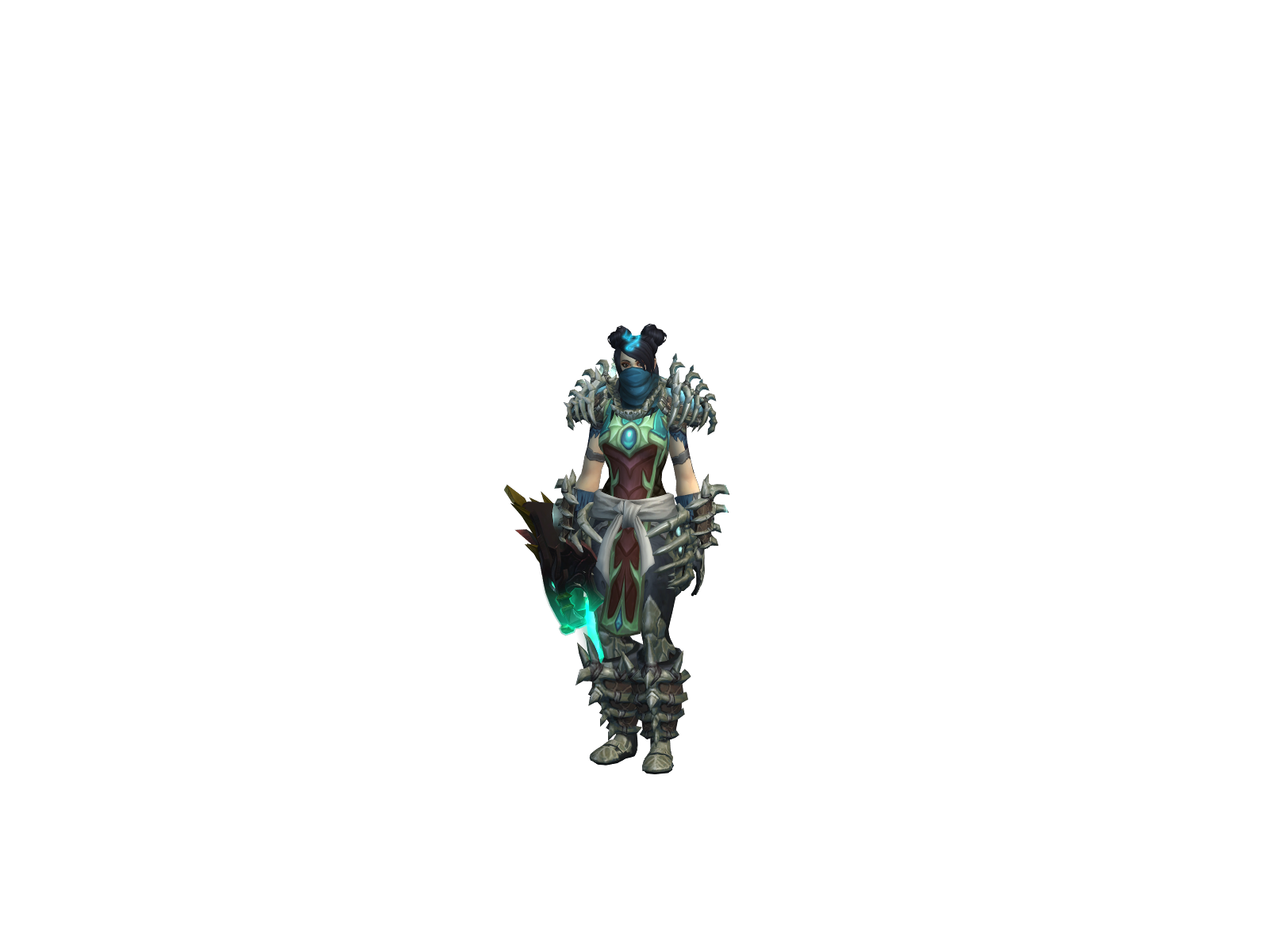 Violetwow 3D character render
