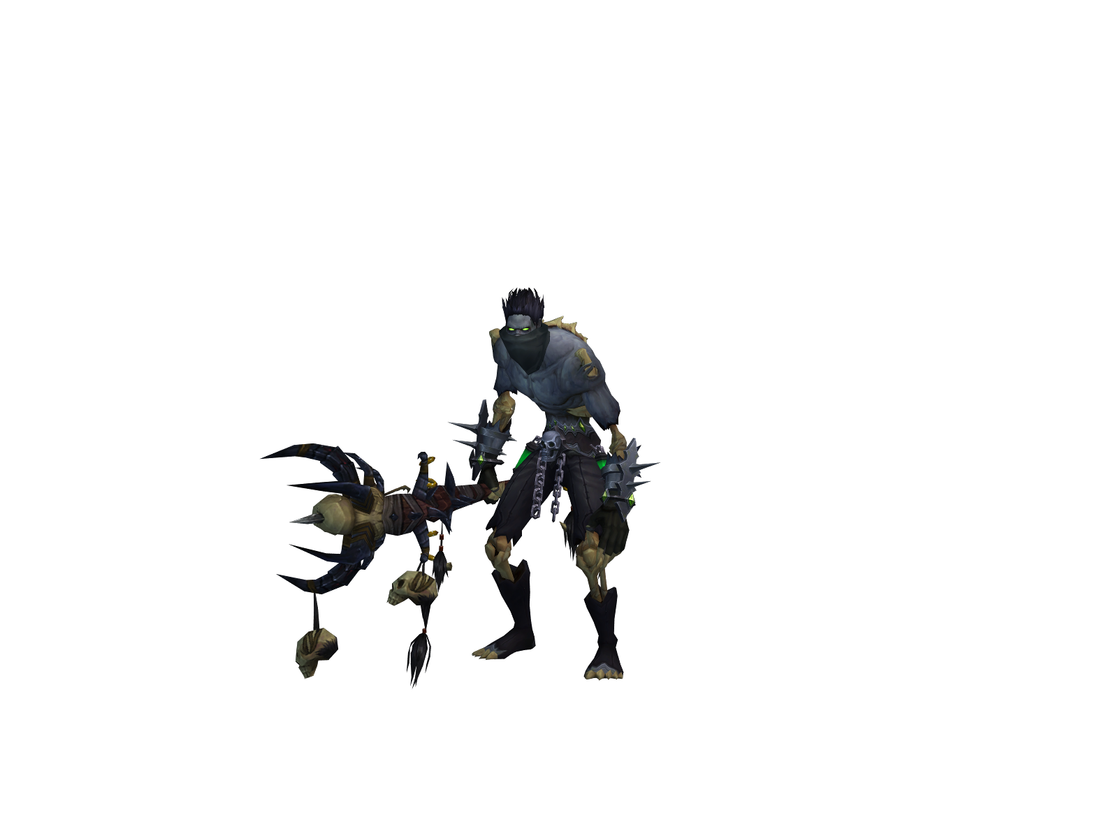 Rottenberg 3D character render
