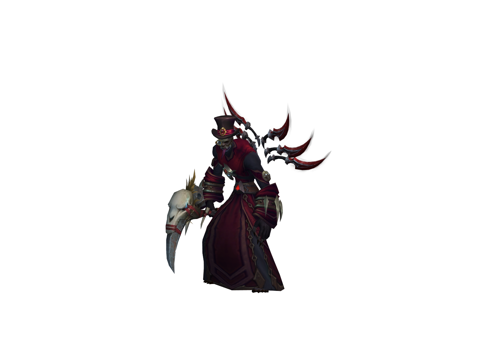Drazula 3D character render