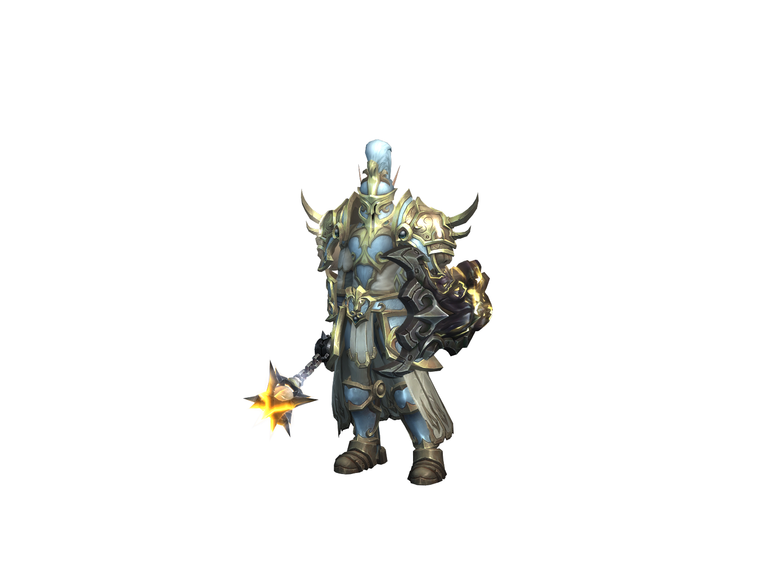 Winterlicht 3D character render