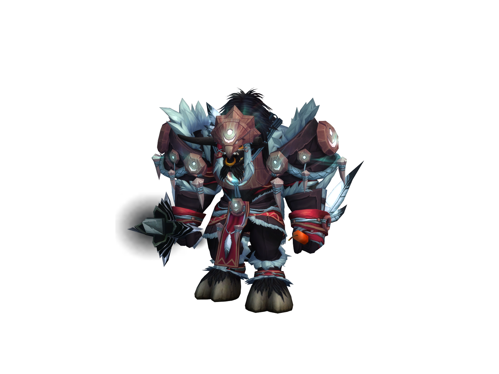 Lucifër 3D character render