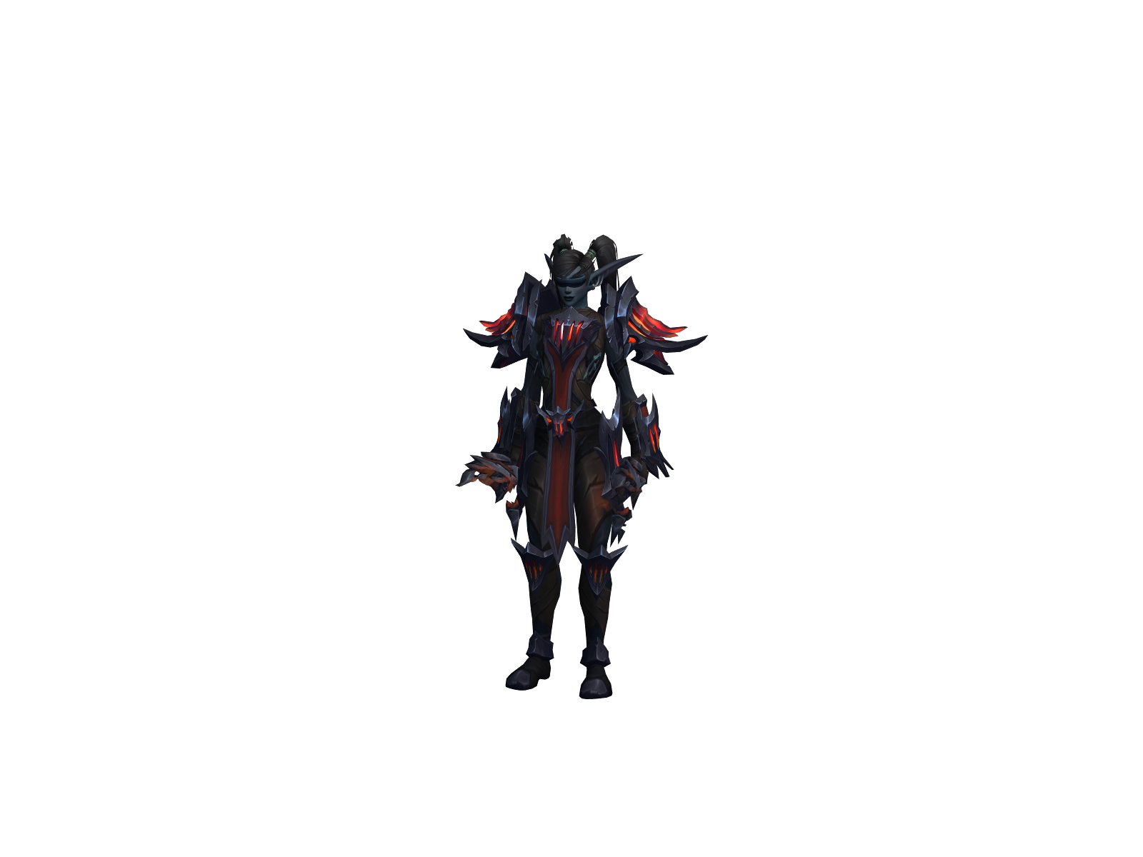 Necrofly 3D character render