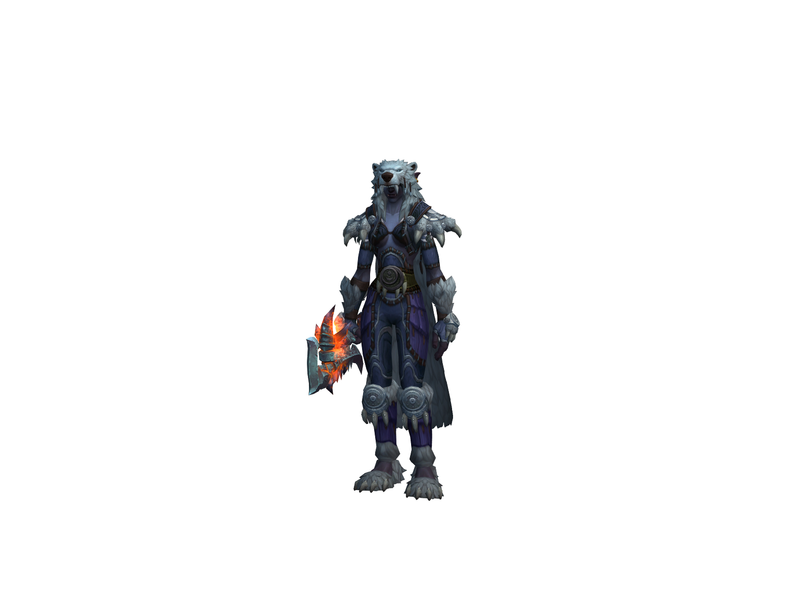 Calene 3D character render