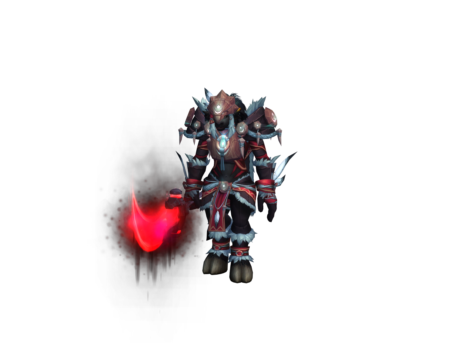 Laramuh 3D character render