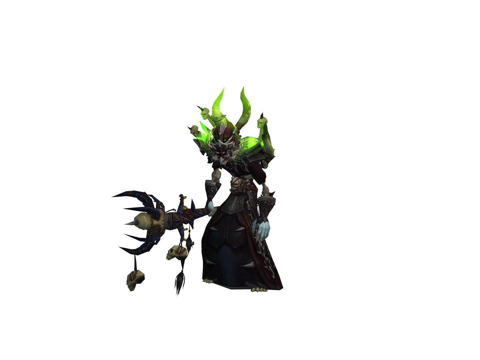 Ædestinus 3D character render