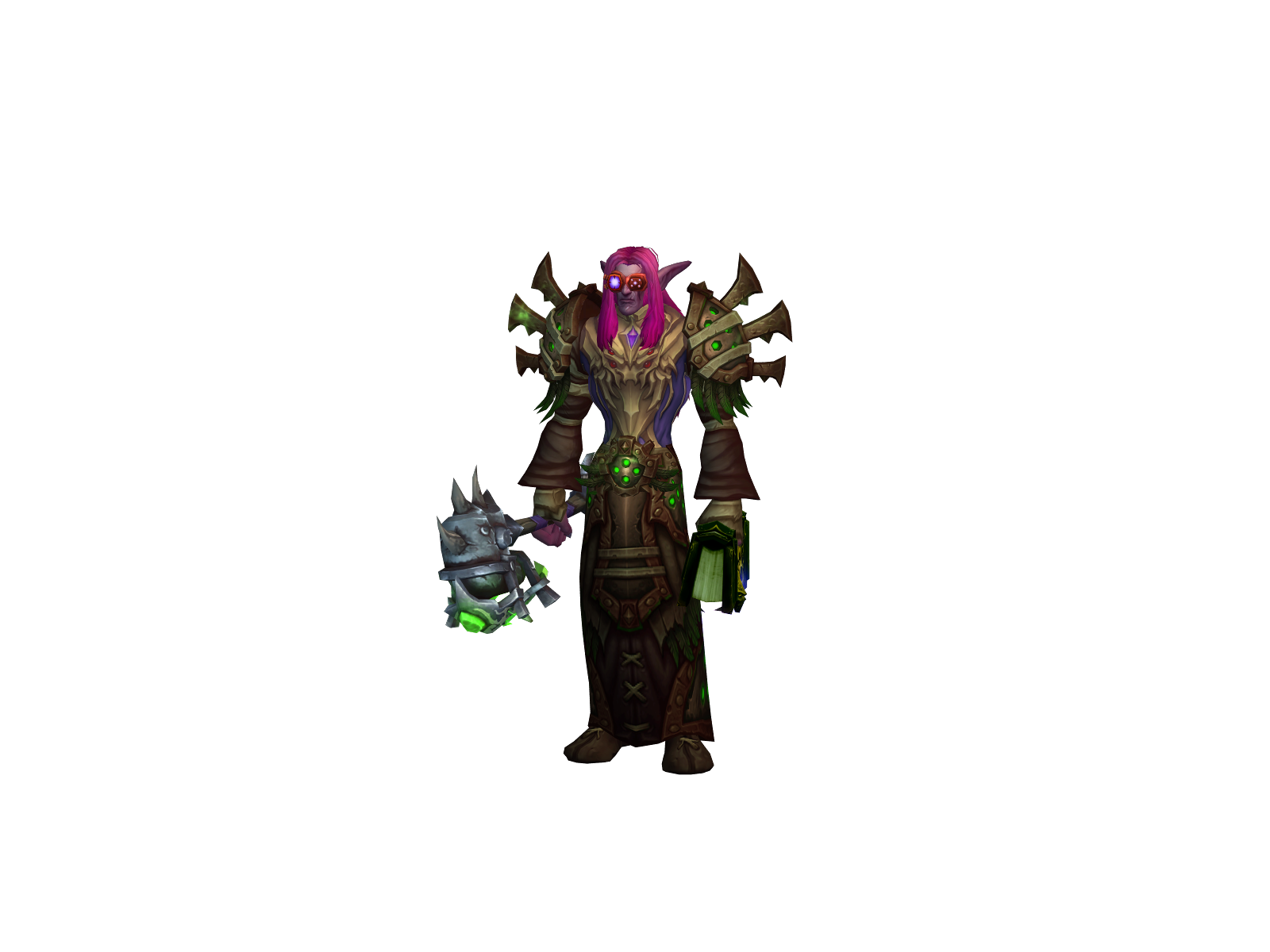Kyssu 3D character render