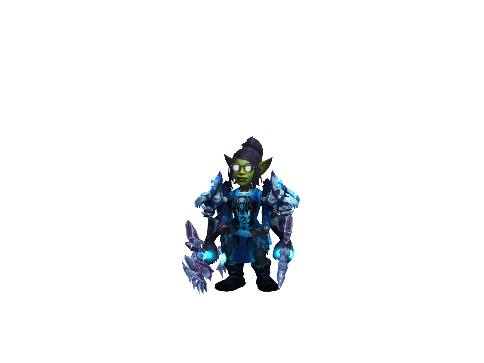 Chebureki 3D character render