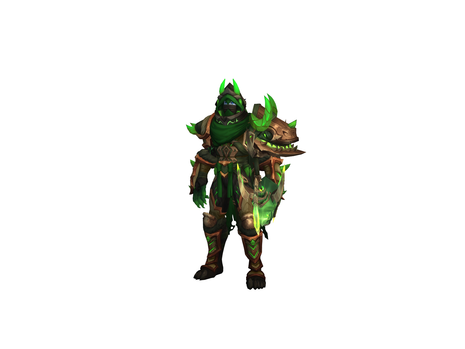 Shezari 3D character render