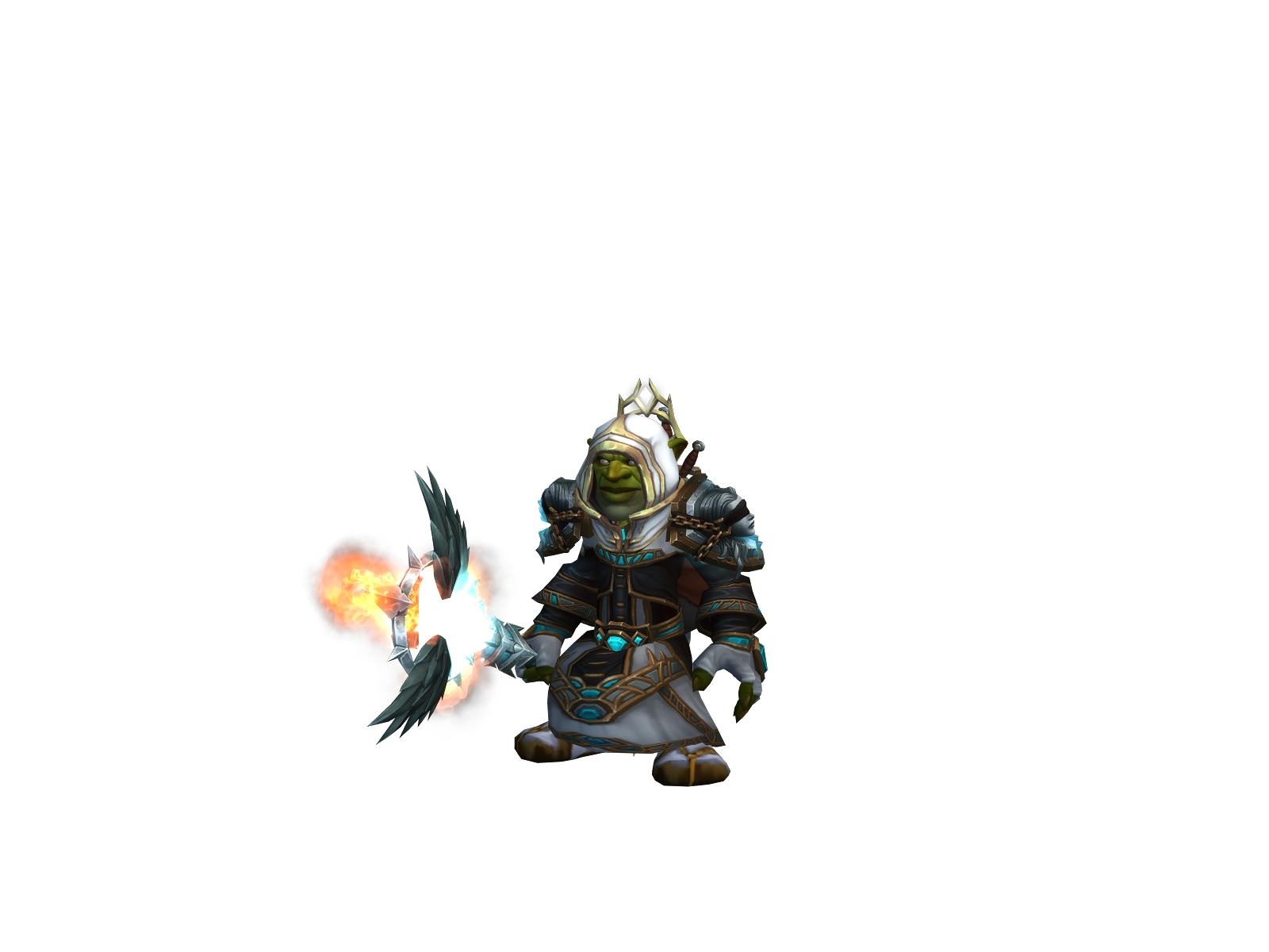 Mortas 3D character render