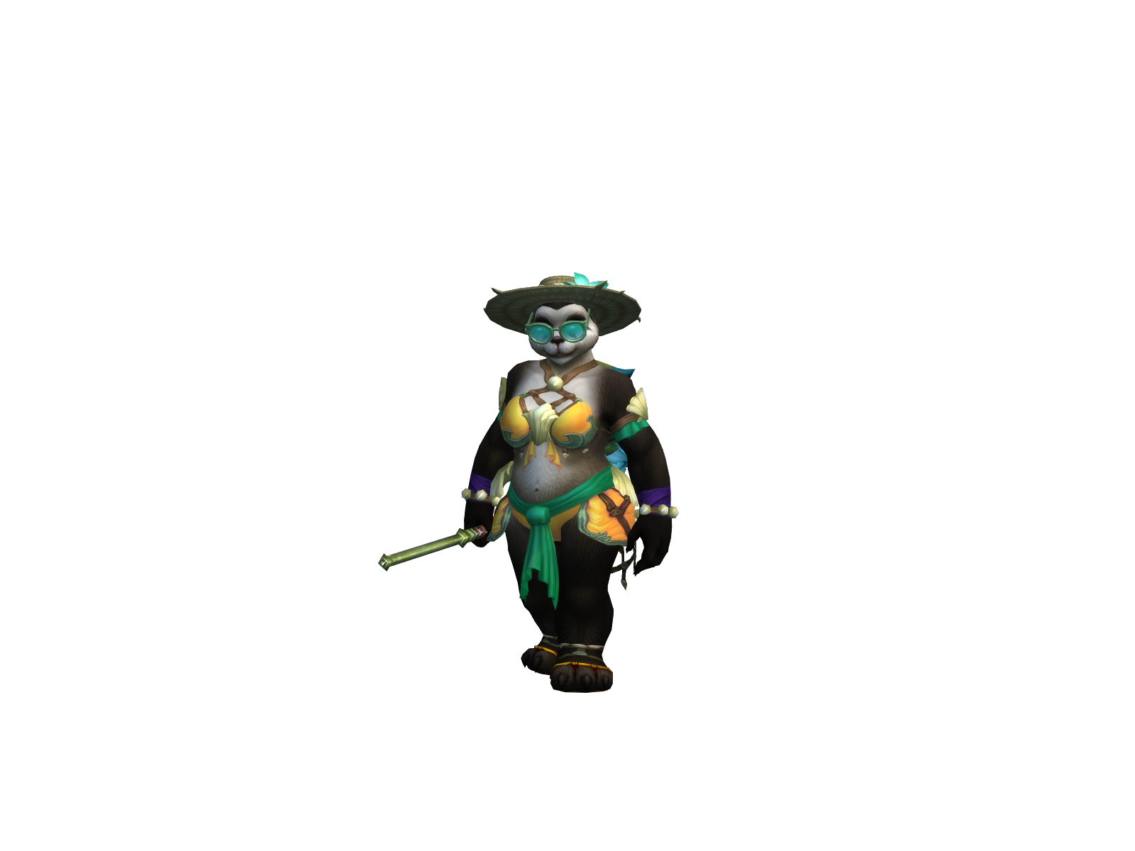Thickbottom 3D character render