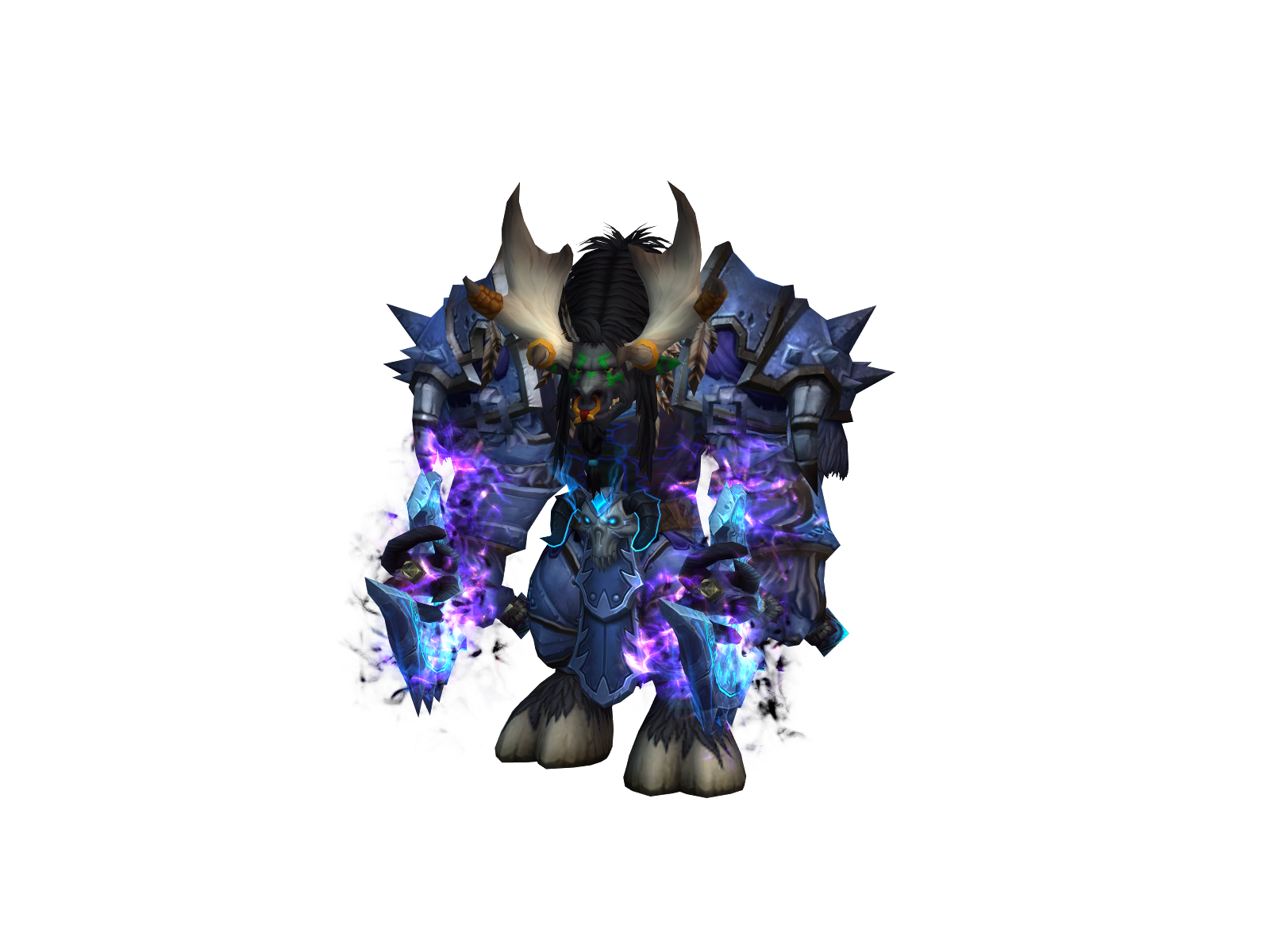 Blackcleave 3D character render