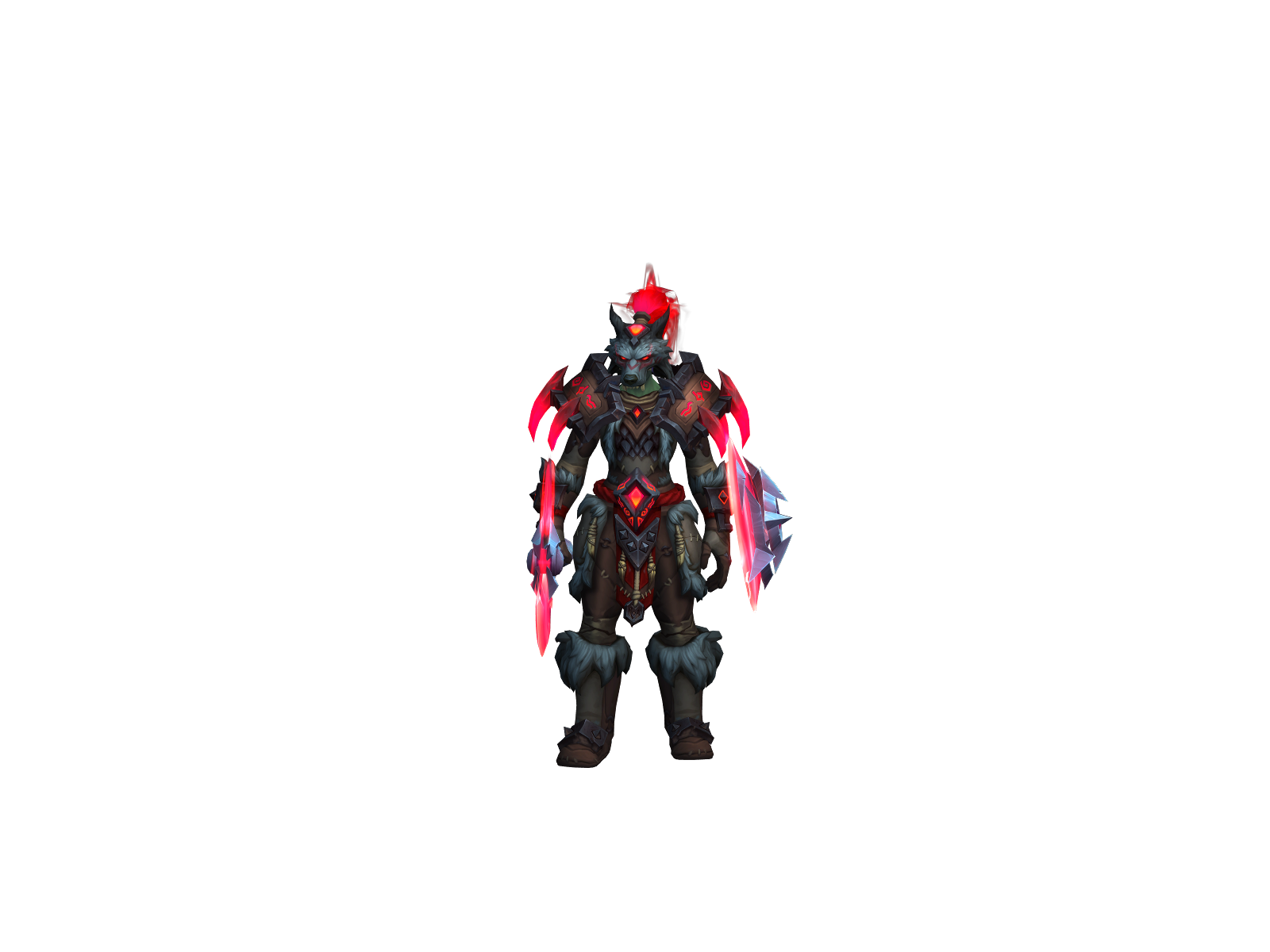 Grokasha 3D character render