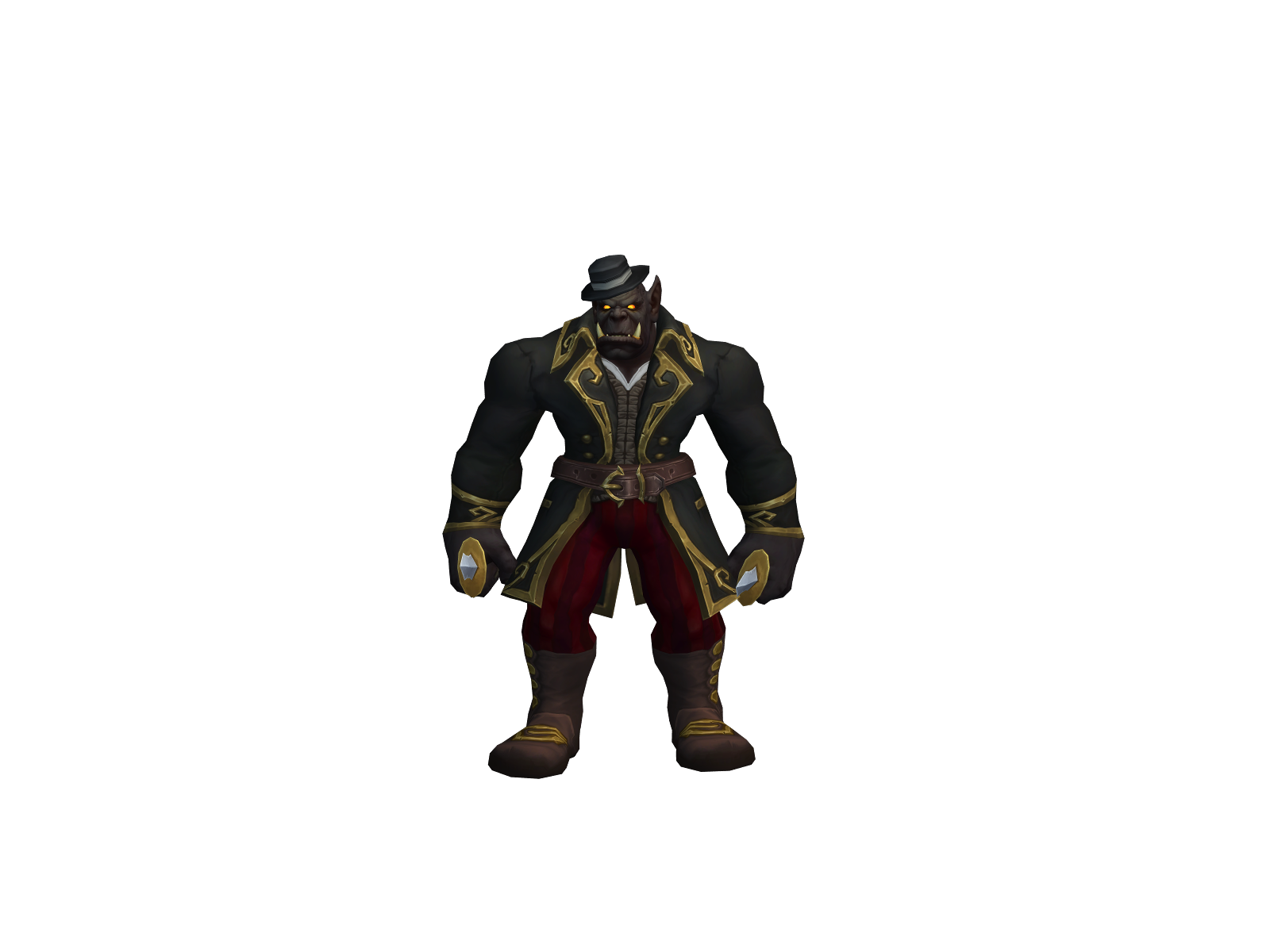 Skulldark 3D character render