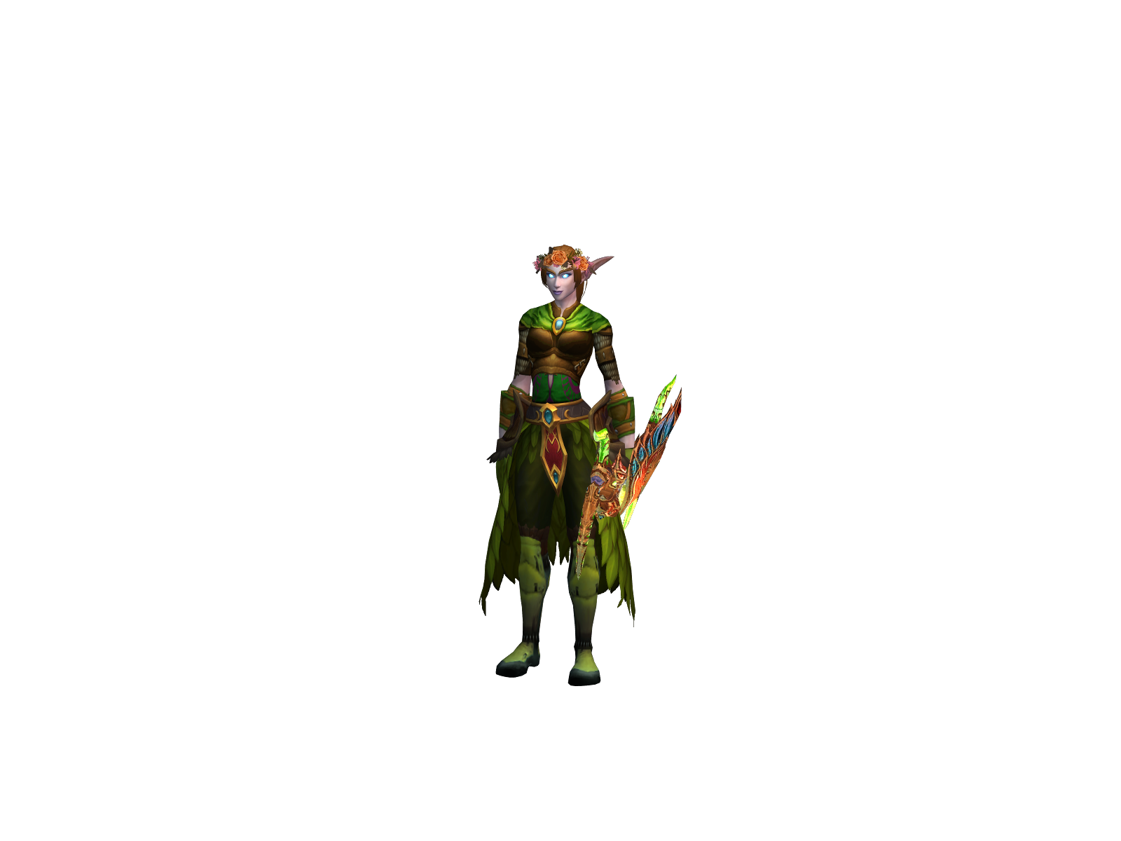 Zorús 3D character render