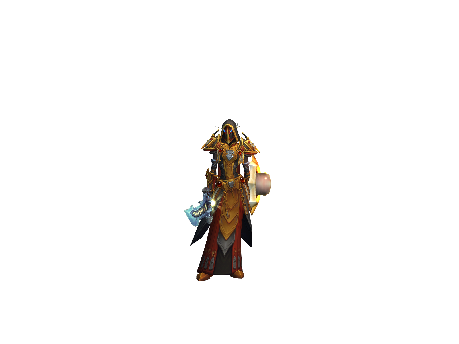Bamana 3D character render