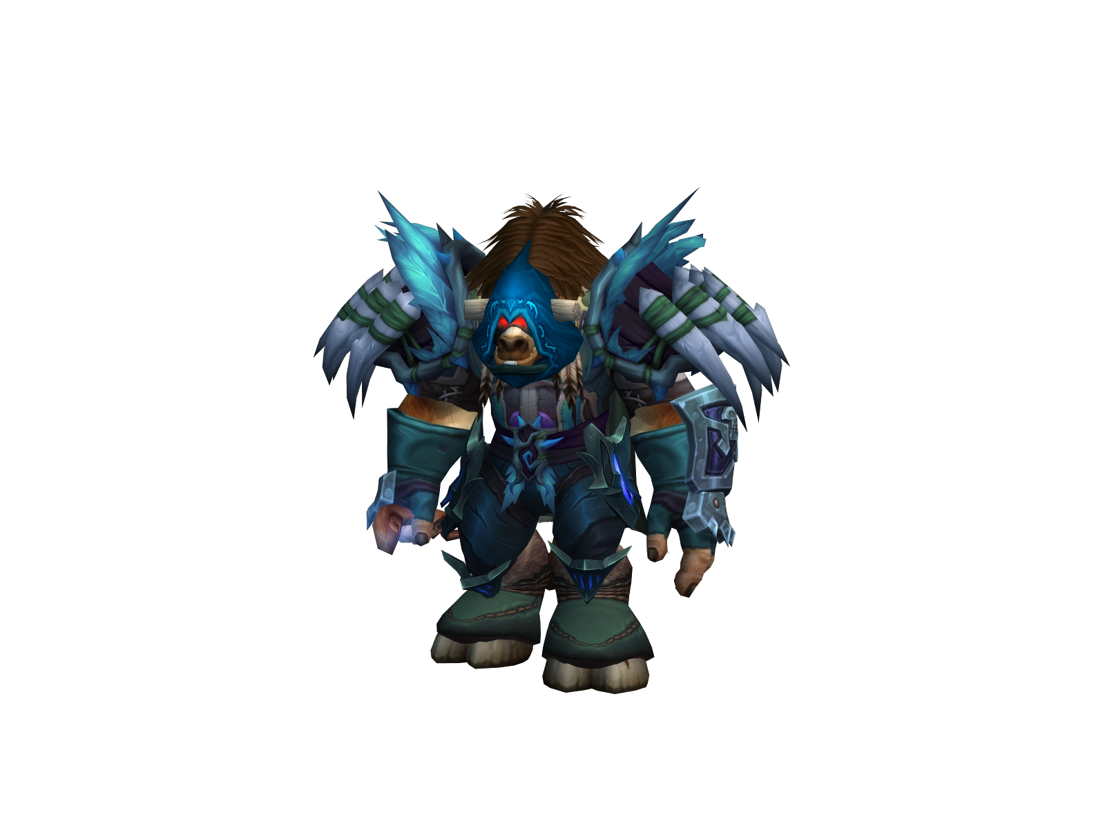 Teleportaal 3D character render