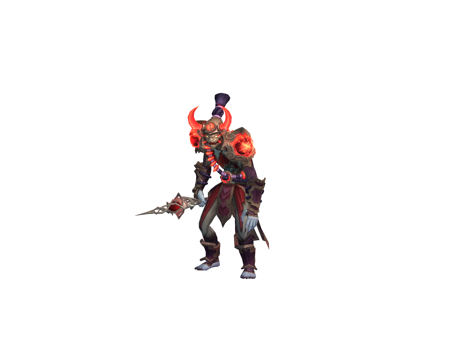 Bárdchi 3D character render
