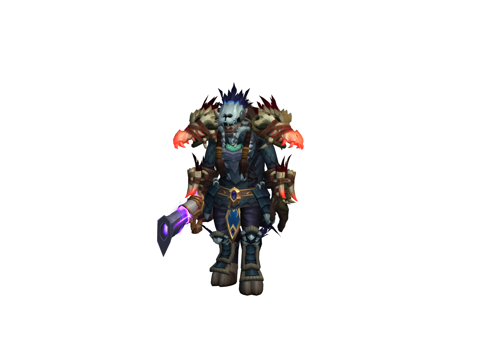 Shroomilch 3D character render
