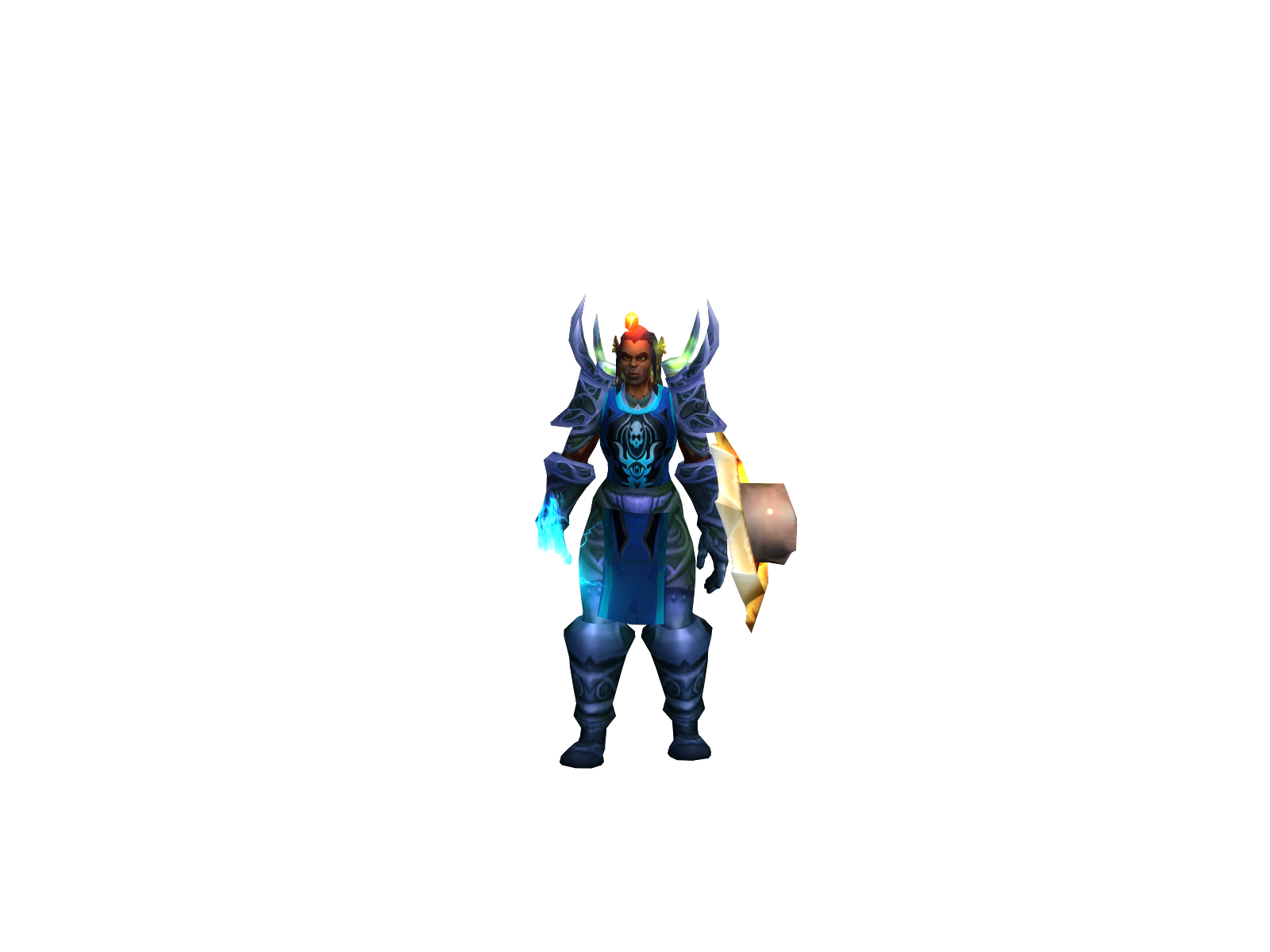 Shammani 3D character render