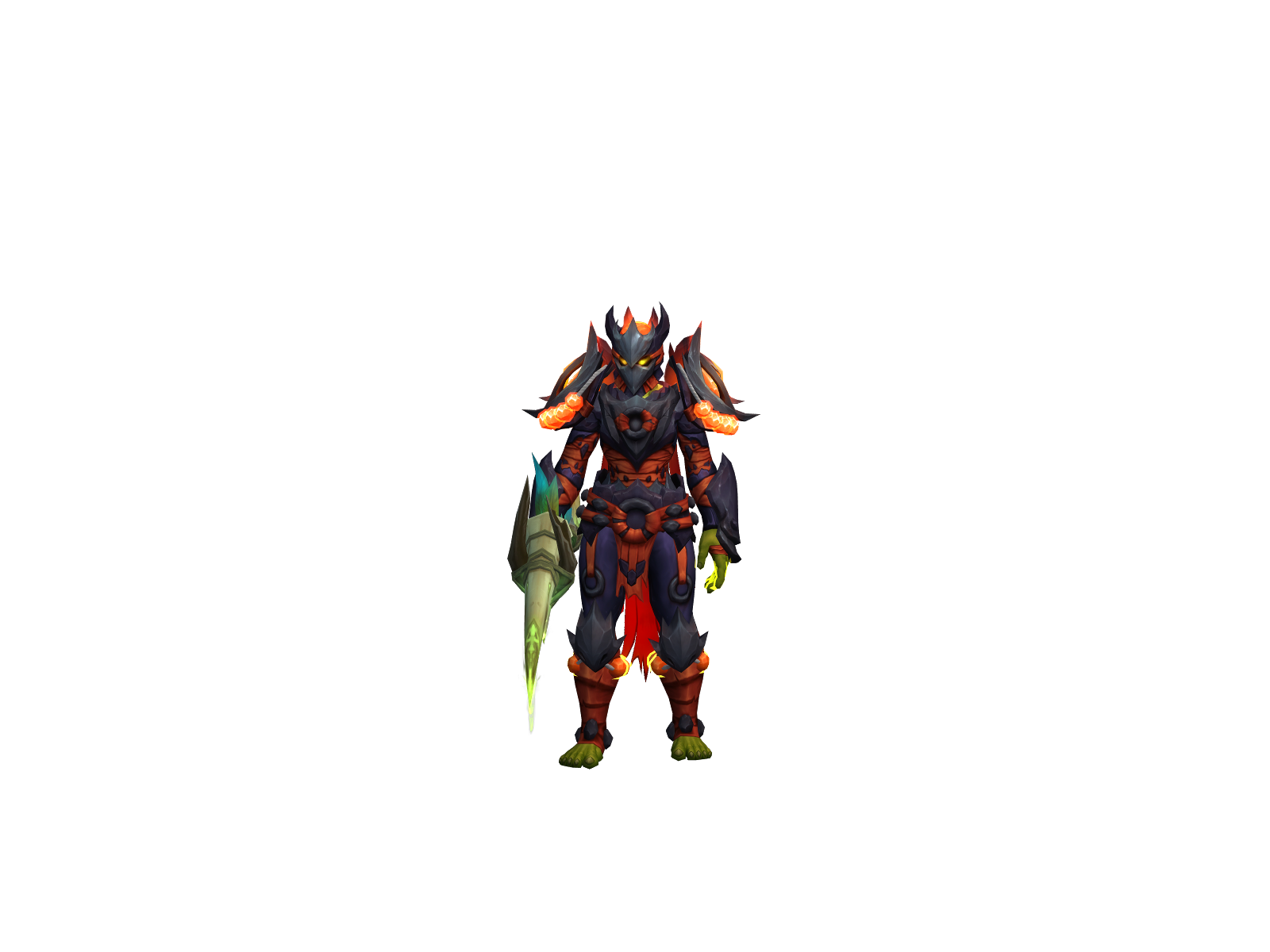 Apokalys 3D character render