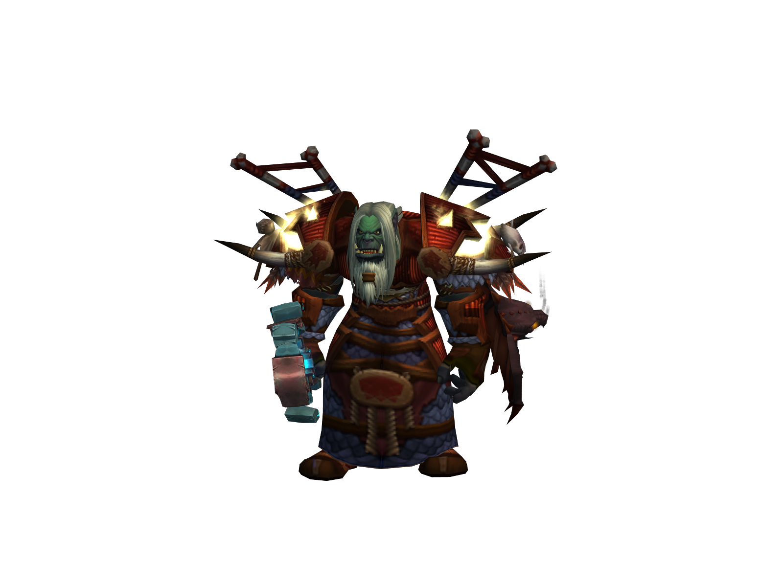 Schetner 3D character render