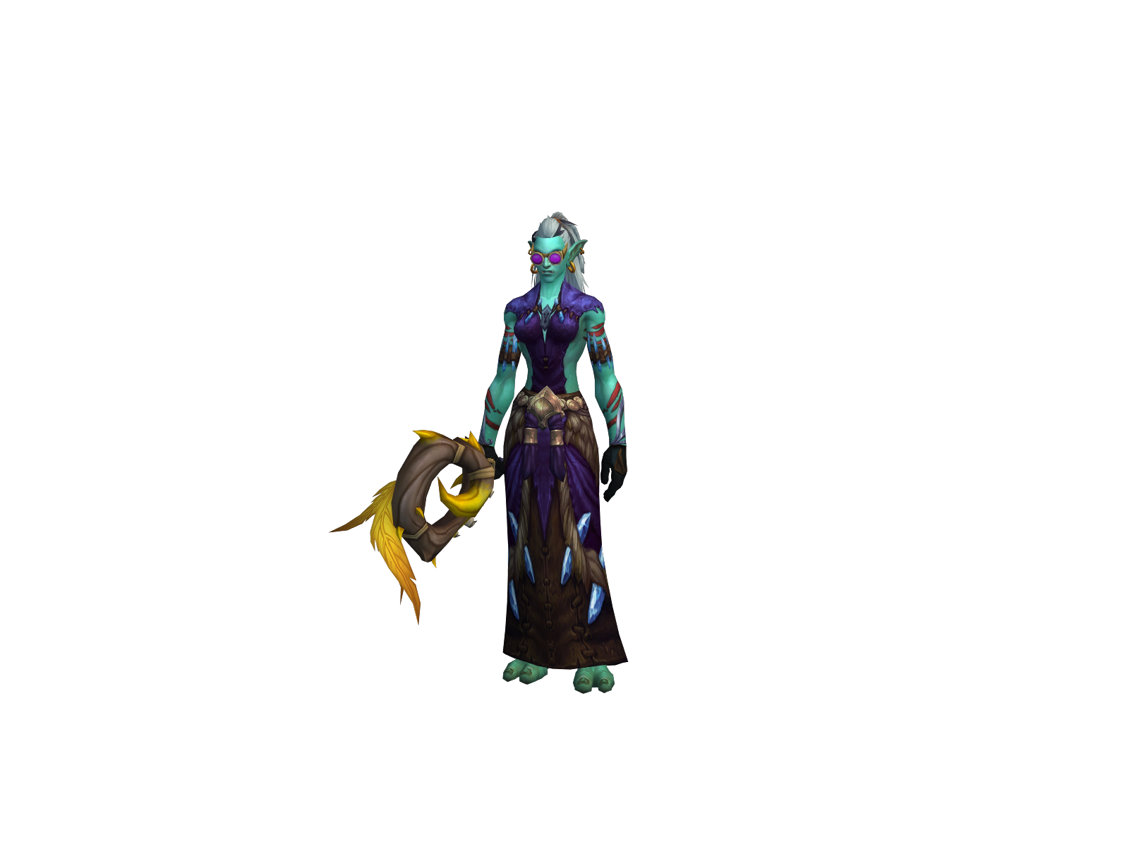 Cleoana 3D character render