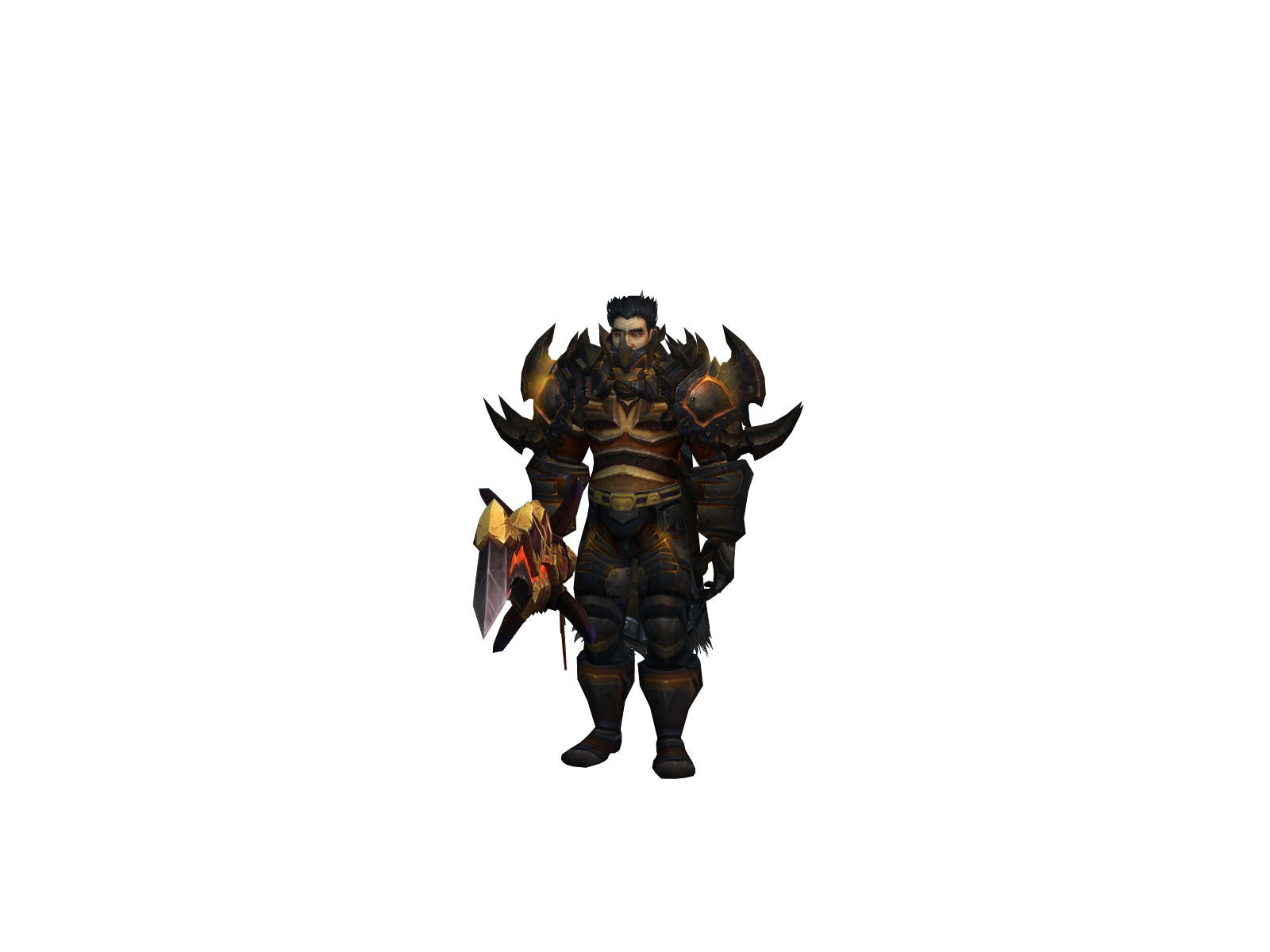 Looter 3D character render