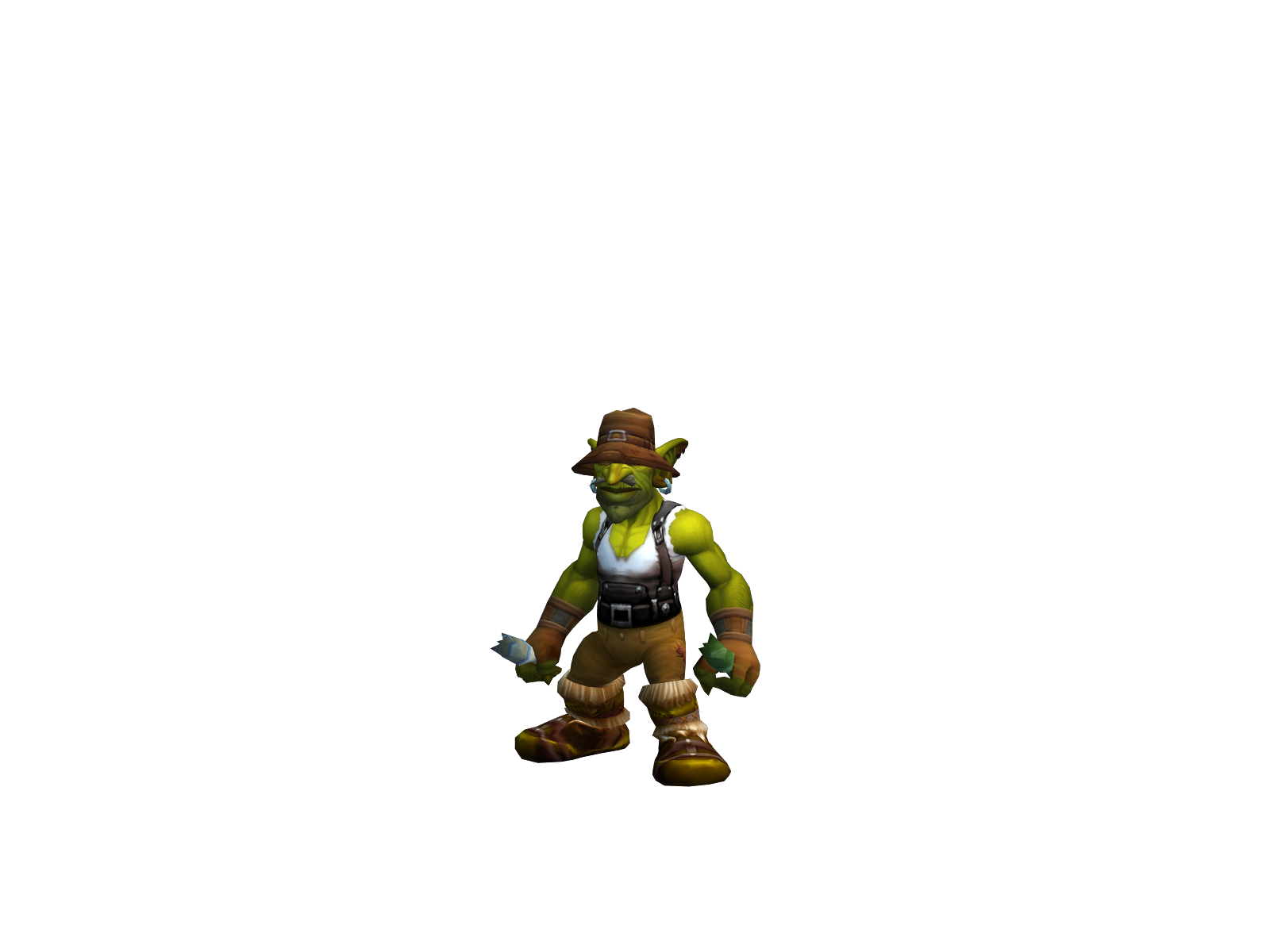Bukrog 3D character render