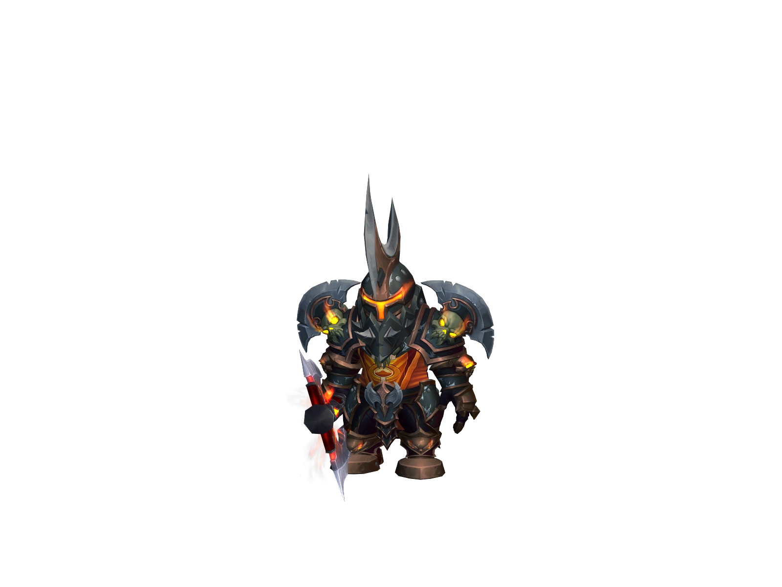 Zarroth 3D character render