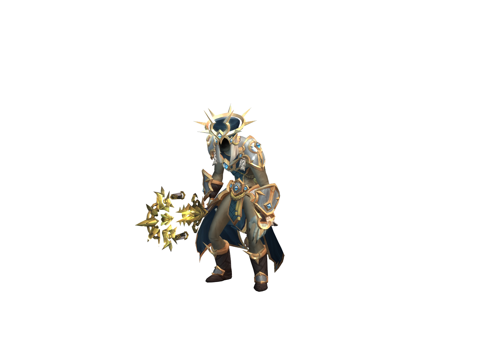 Mxanax 3D character render