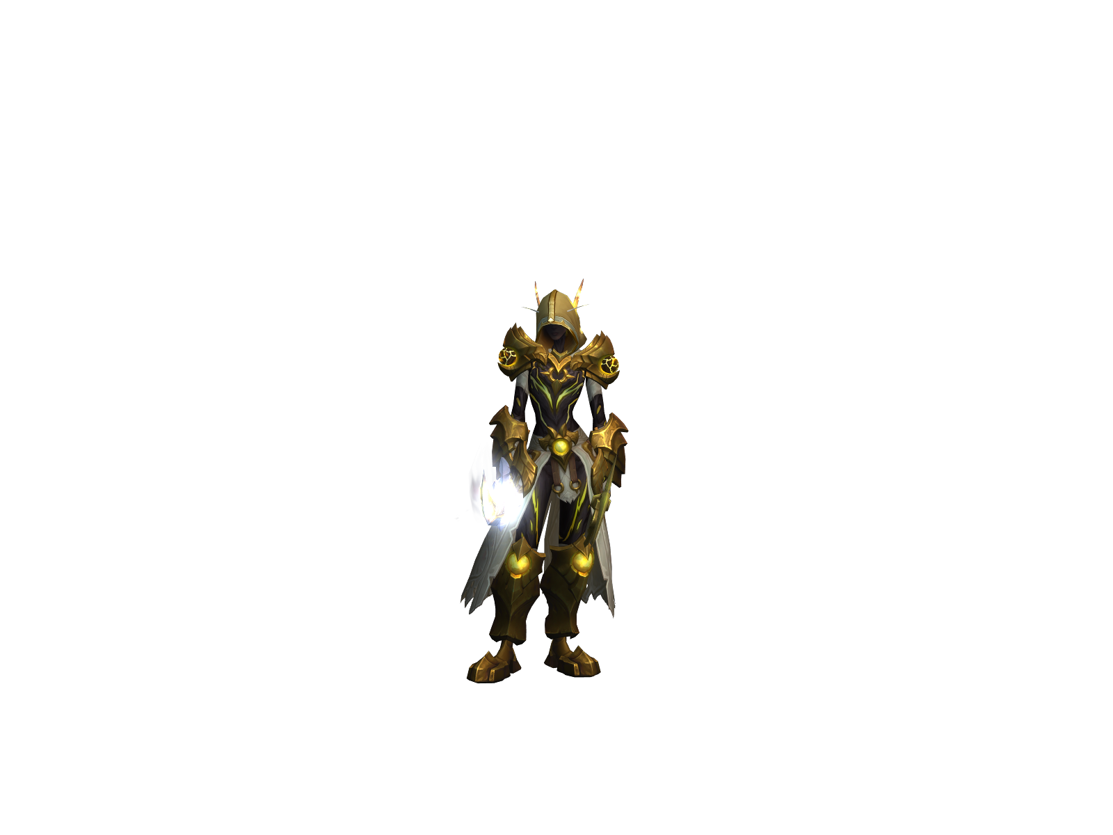 príést 3D character render