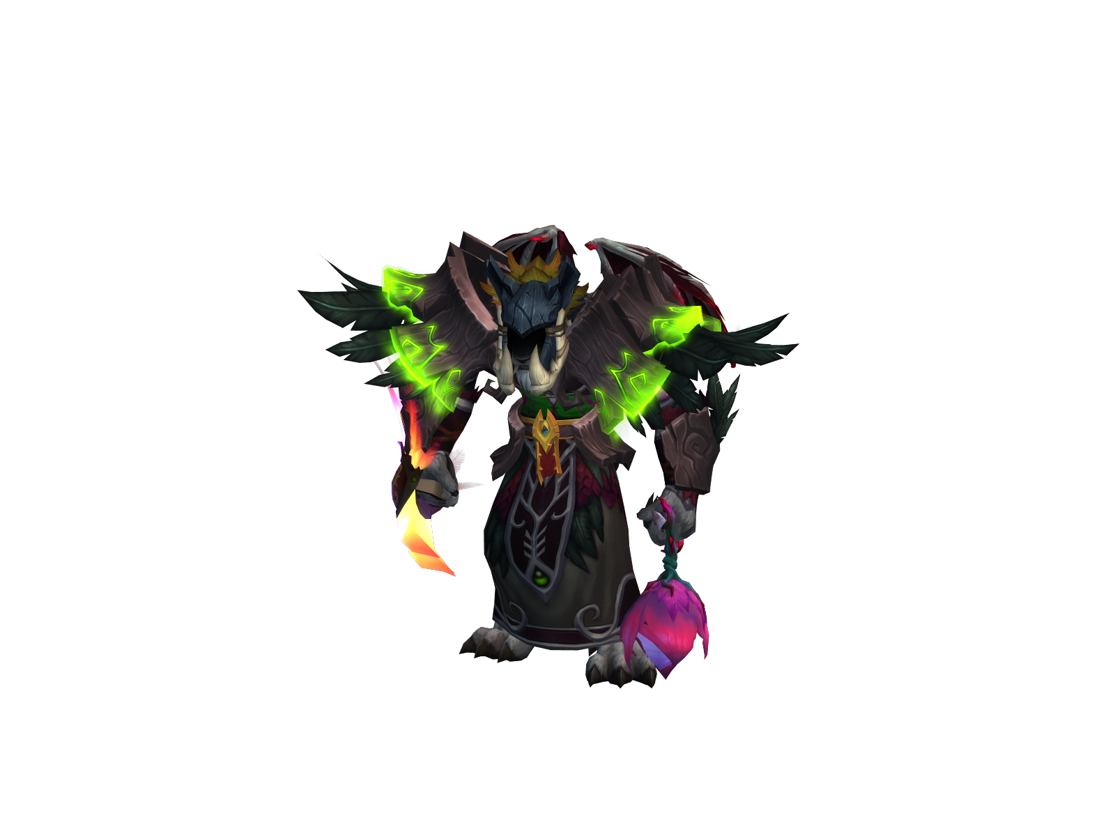 Calu 3D character render