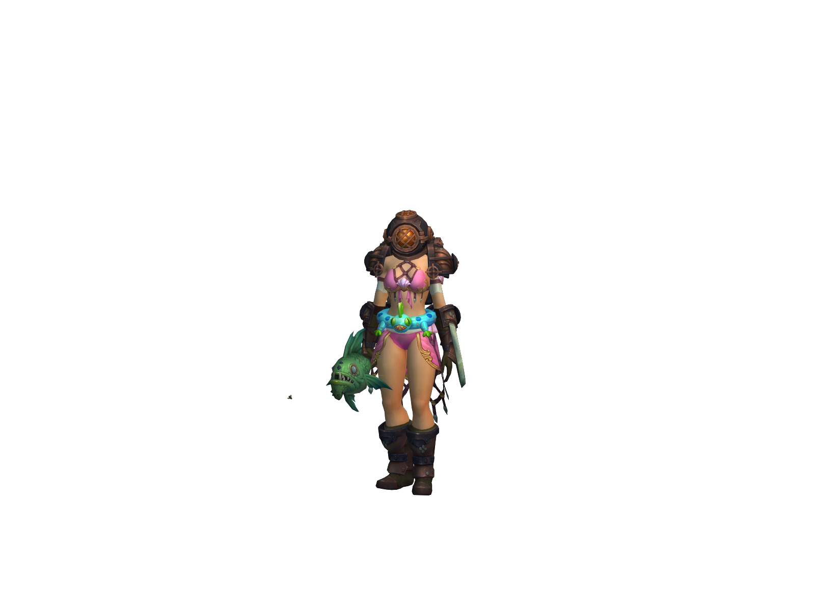 fußleiste 3D character render