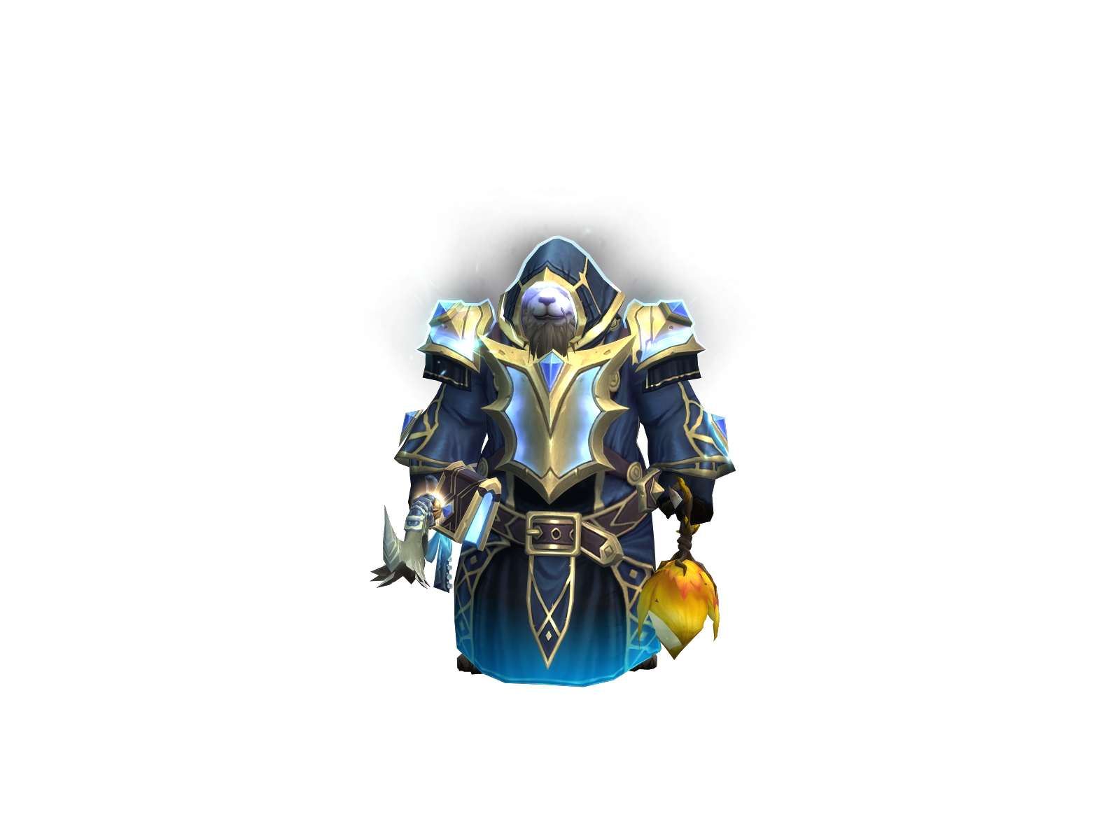 Abrakapanda 3D character render