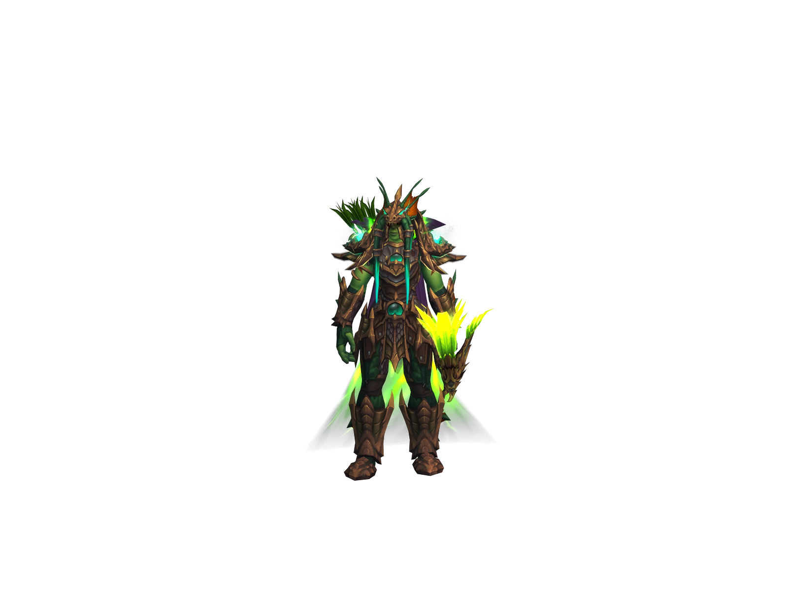 Kråvên 3D character render