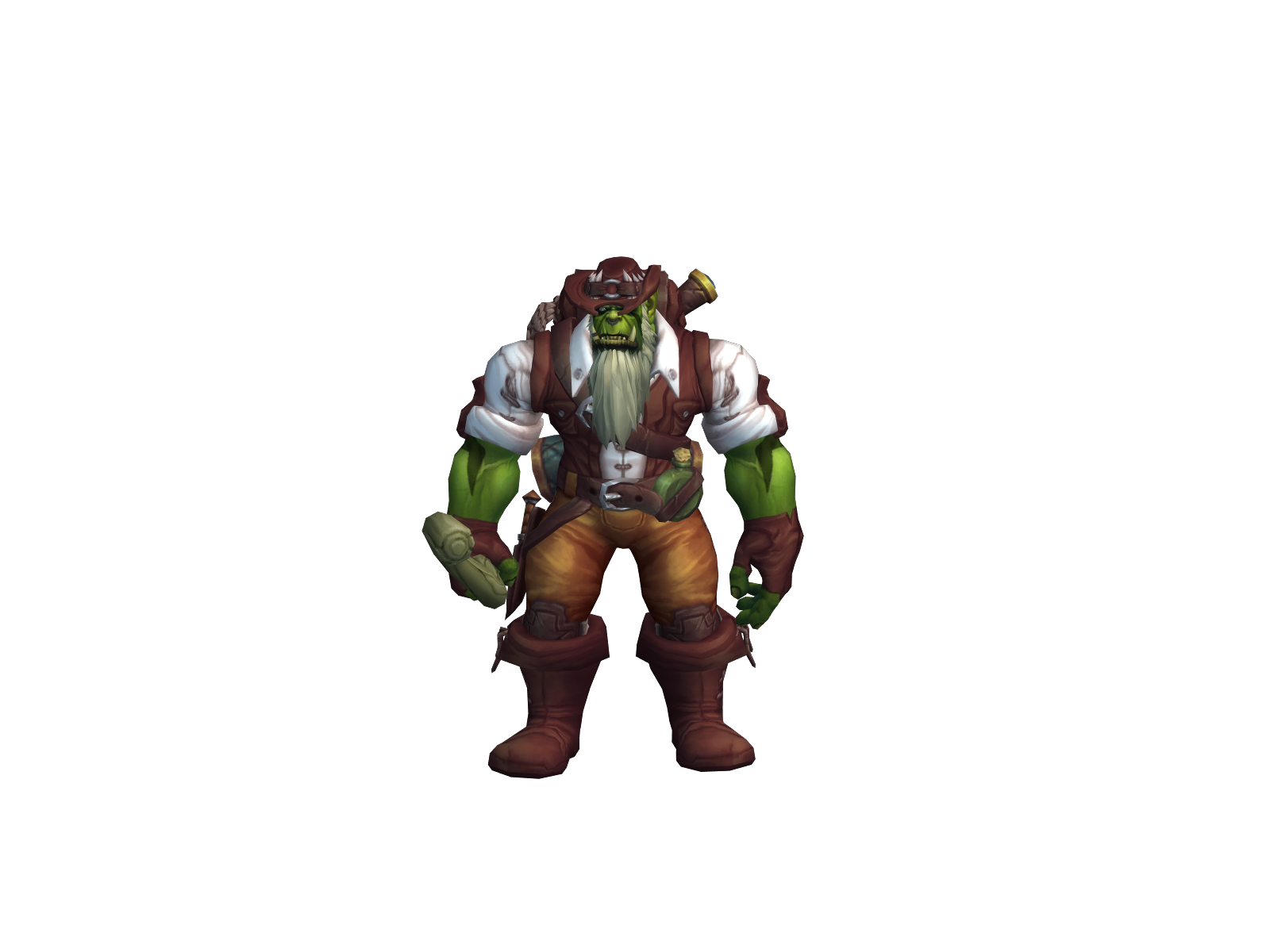 Uxb 3D character render