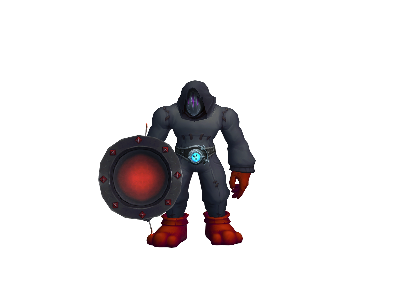 Glur 3D character render