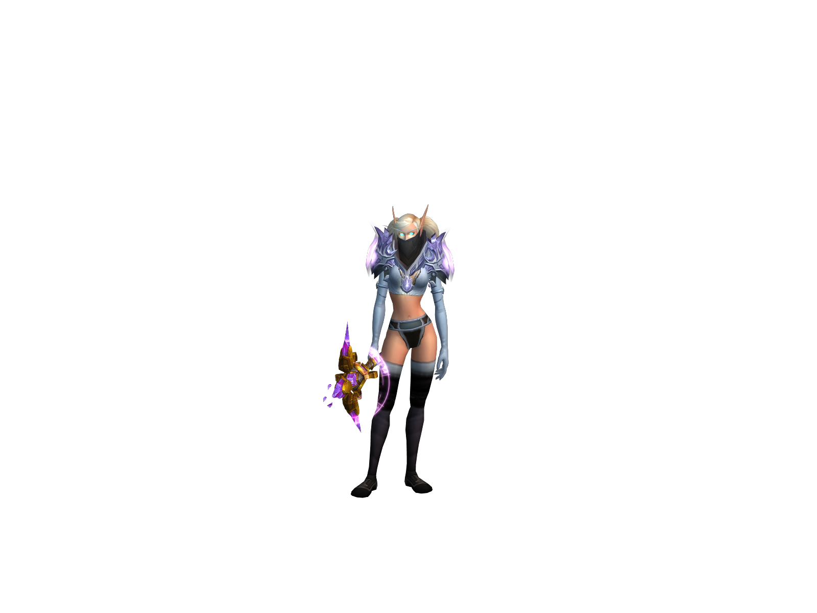 Shecraim 3D character render