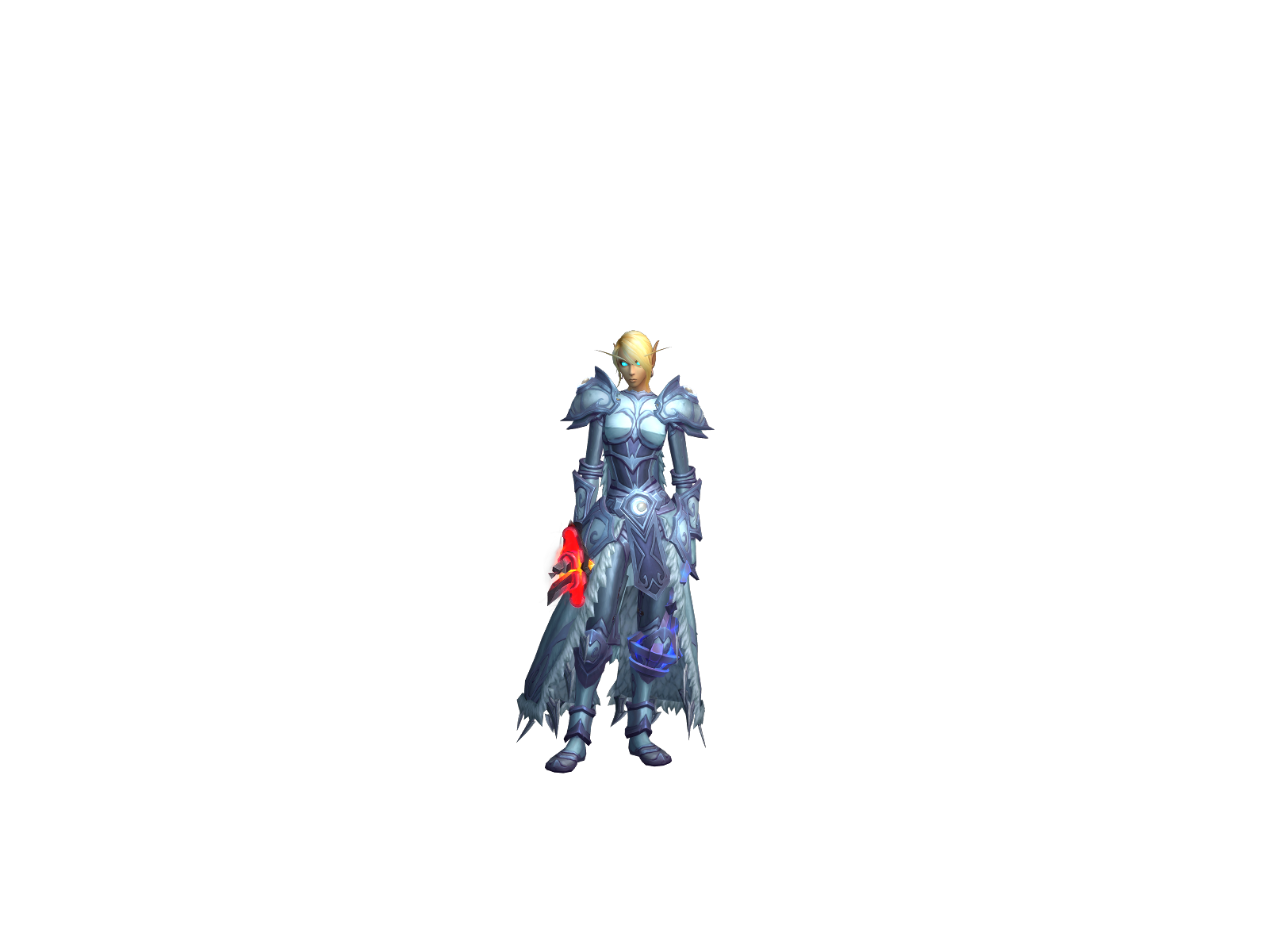 Feylar 3D character render