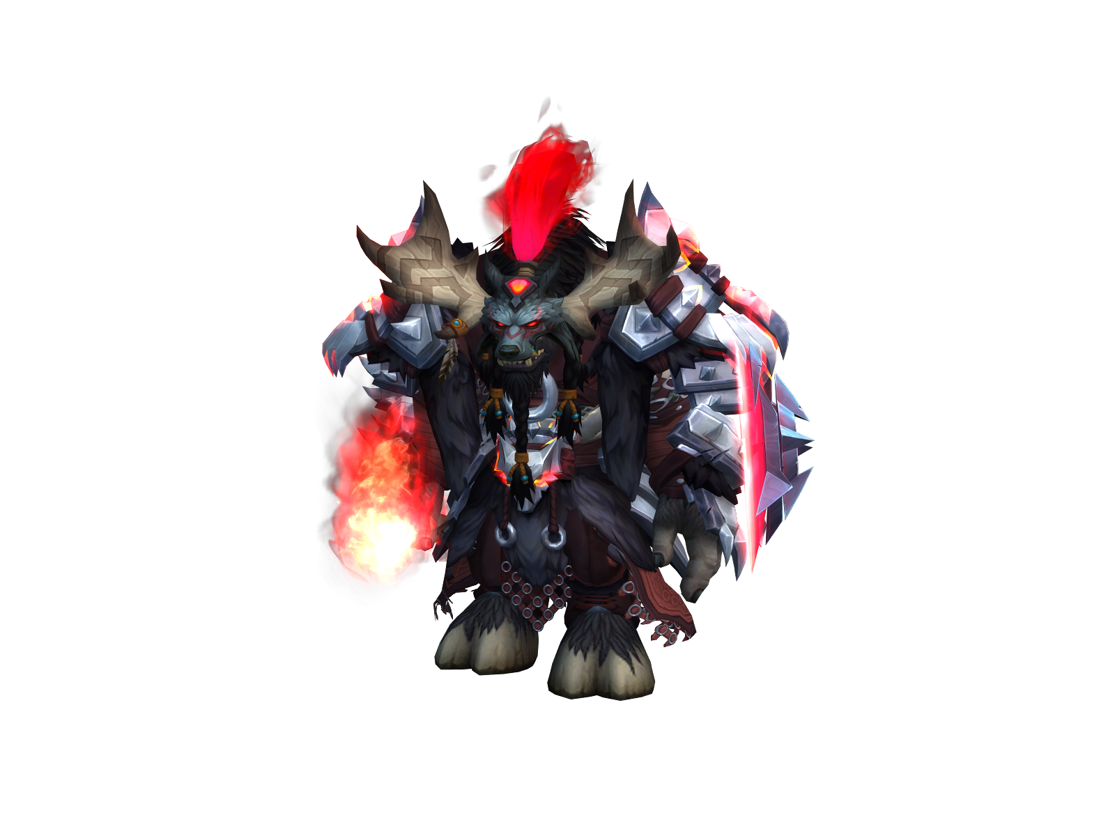 Akafubu 3D character render