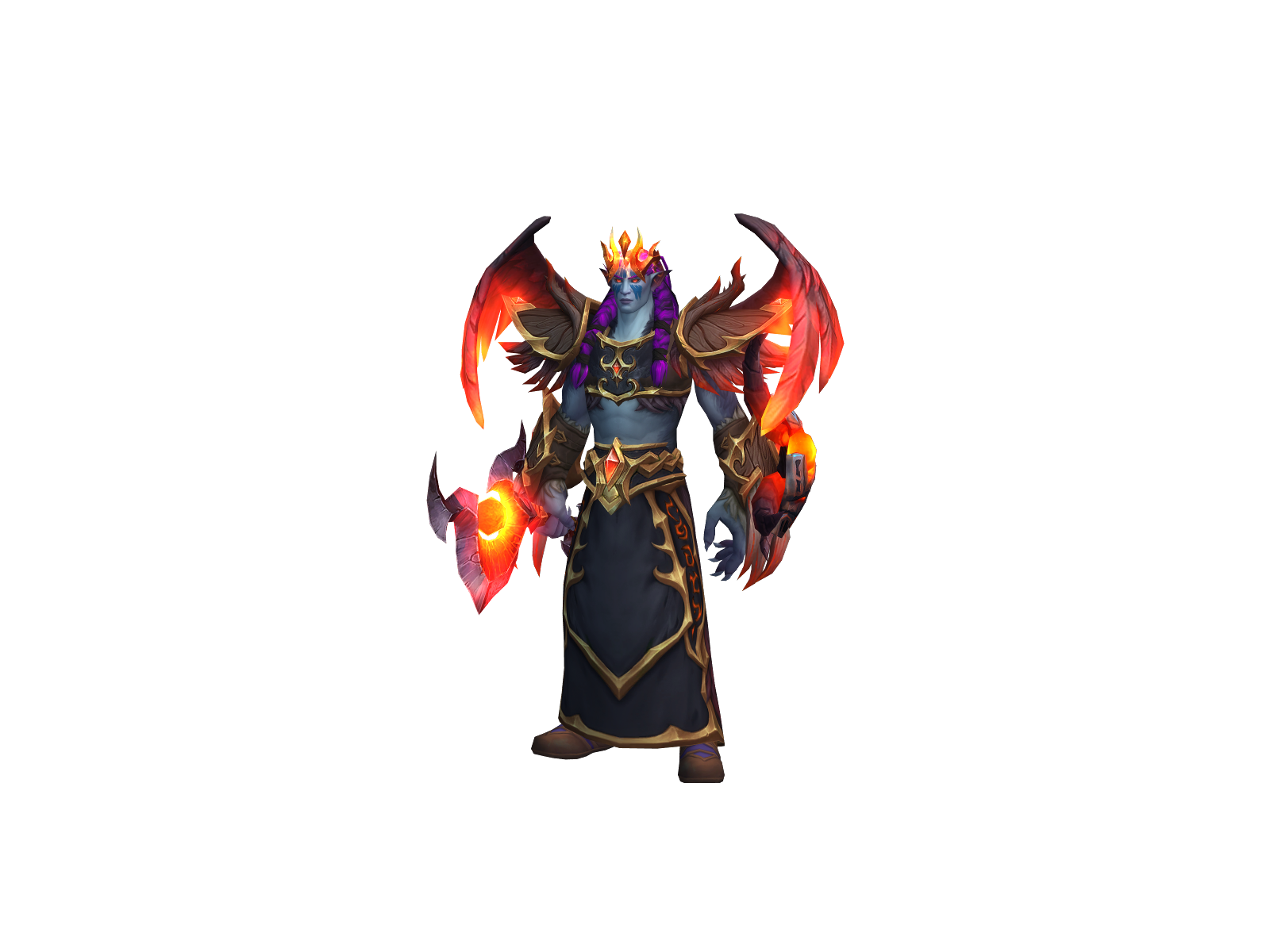 Critlaub 3D character render
