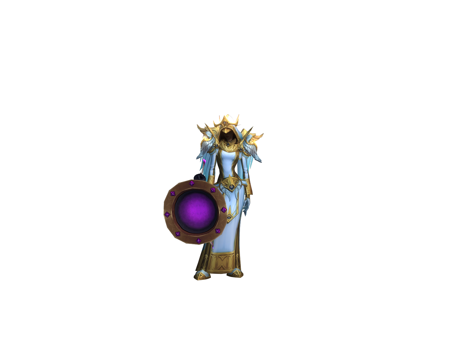 Eshandre 3D character render