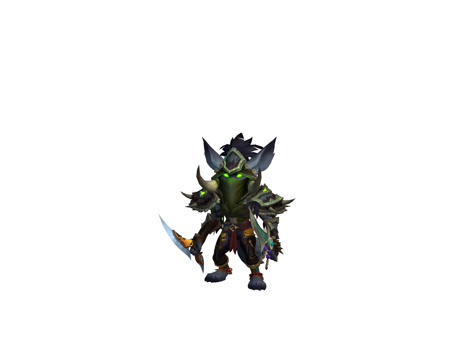 Dalisia 3D character render