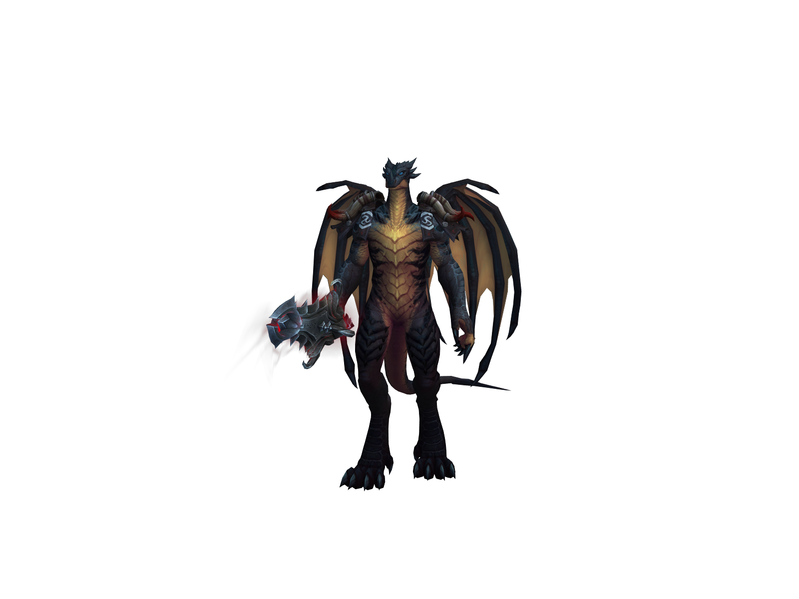 Lughe 3D character render