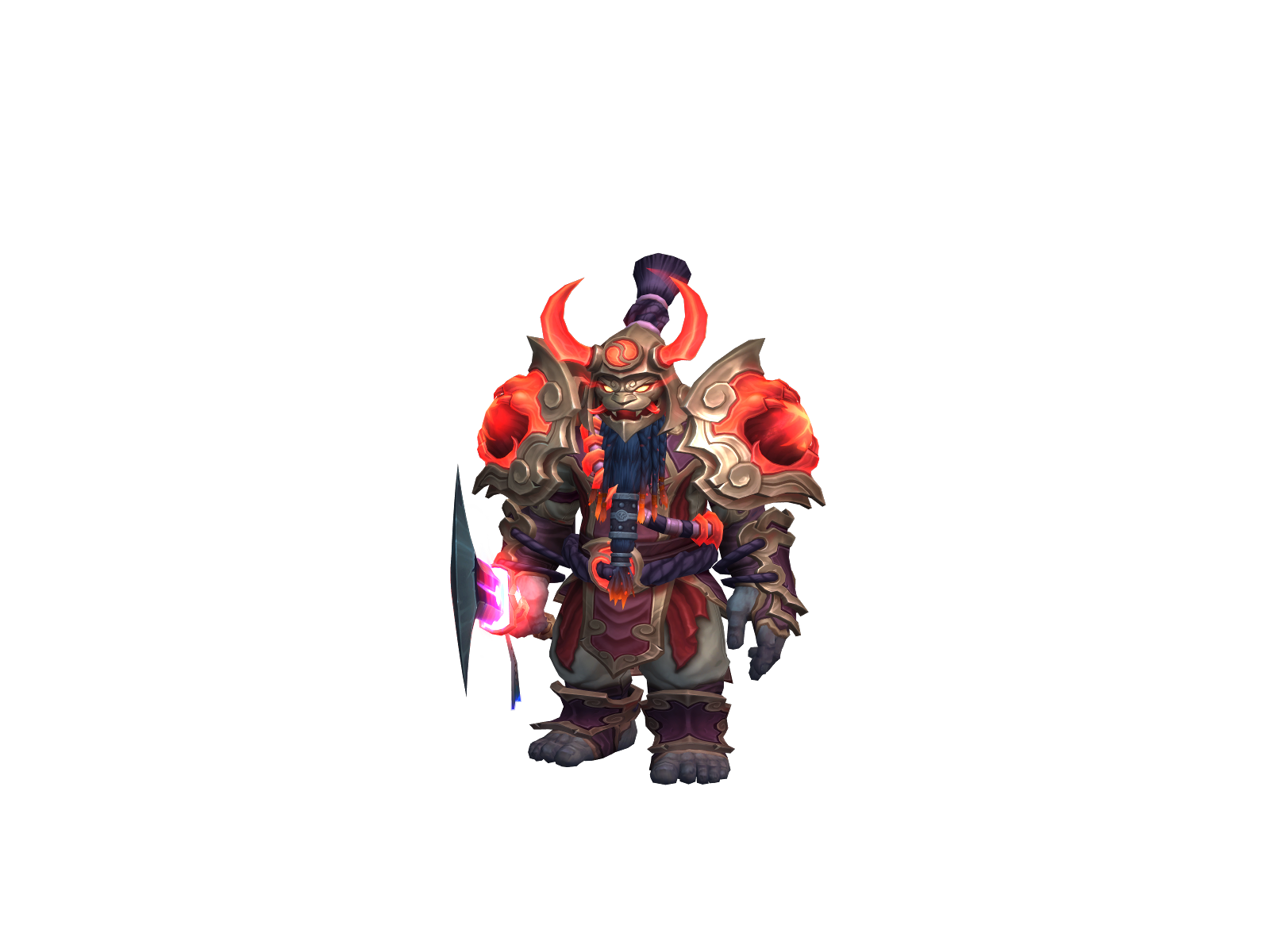 Brewpope 3D character render