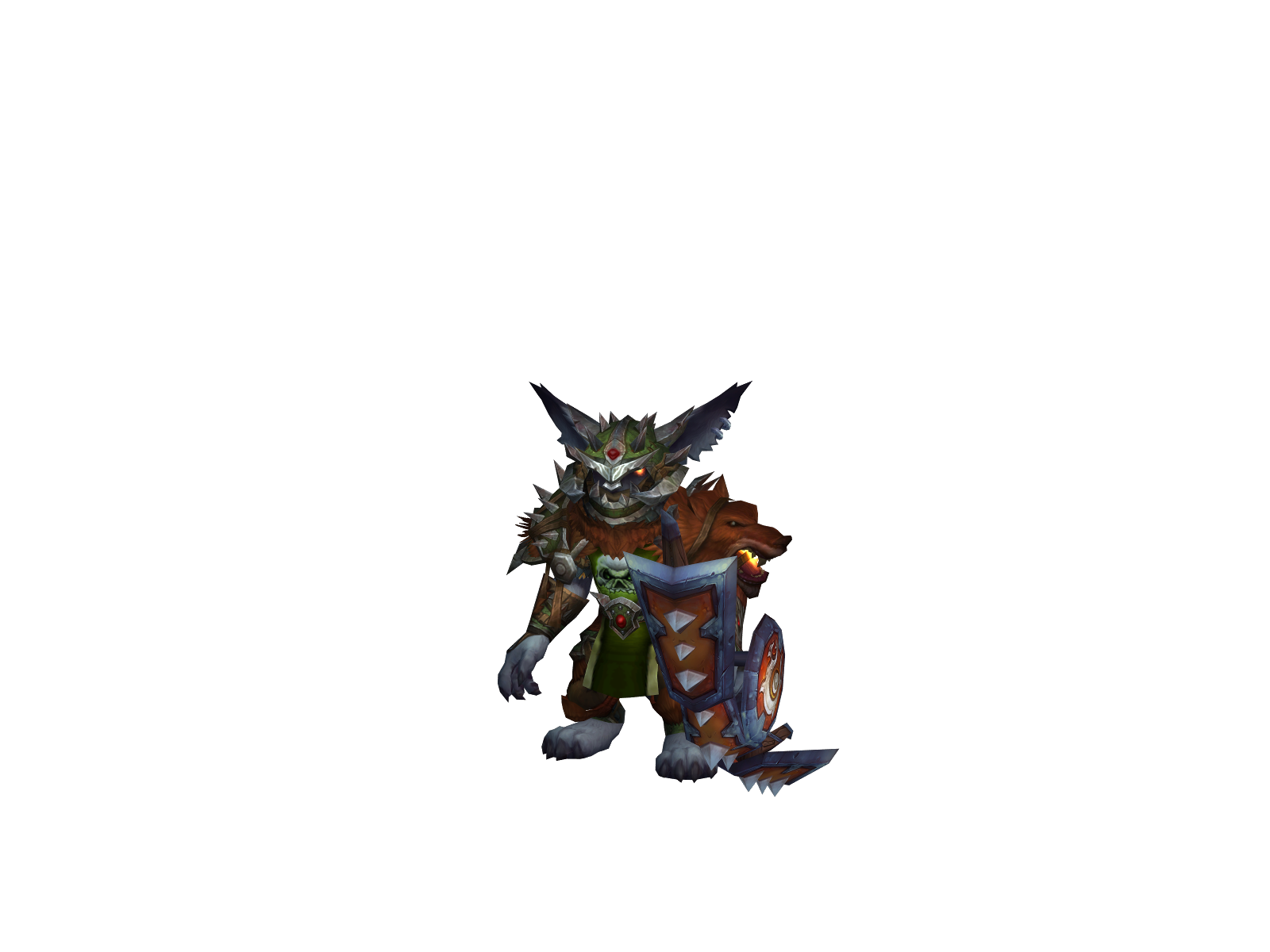 Lodorc 3D character render