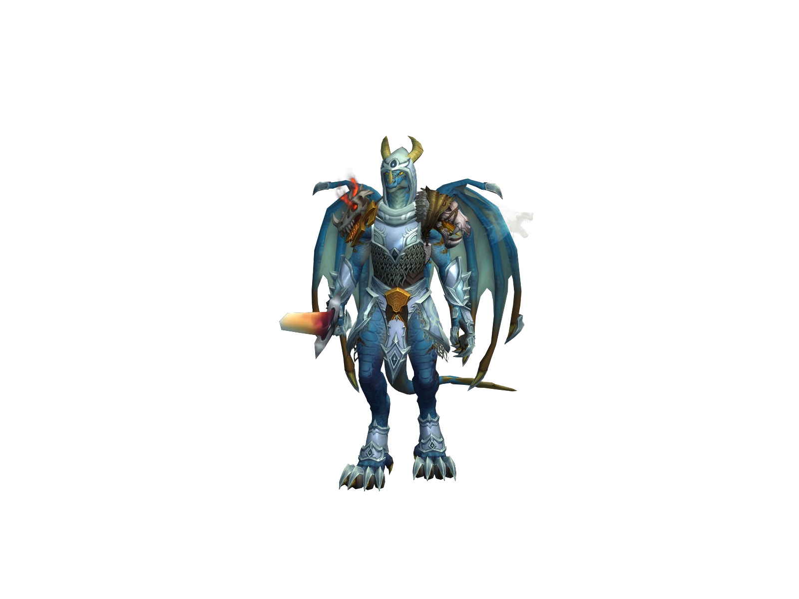 Antigrone 3D character render