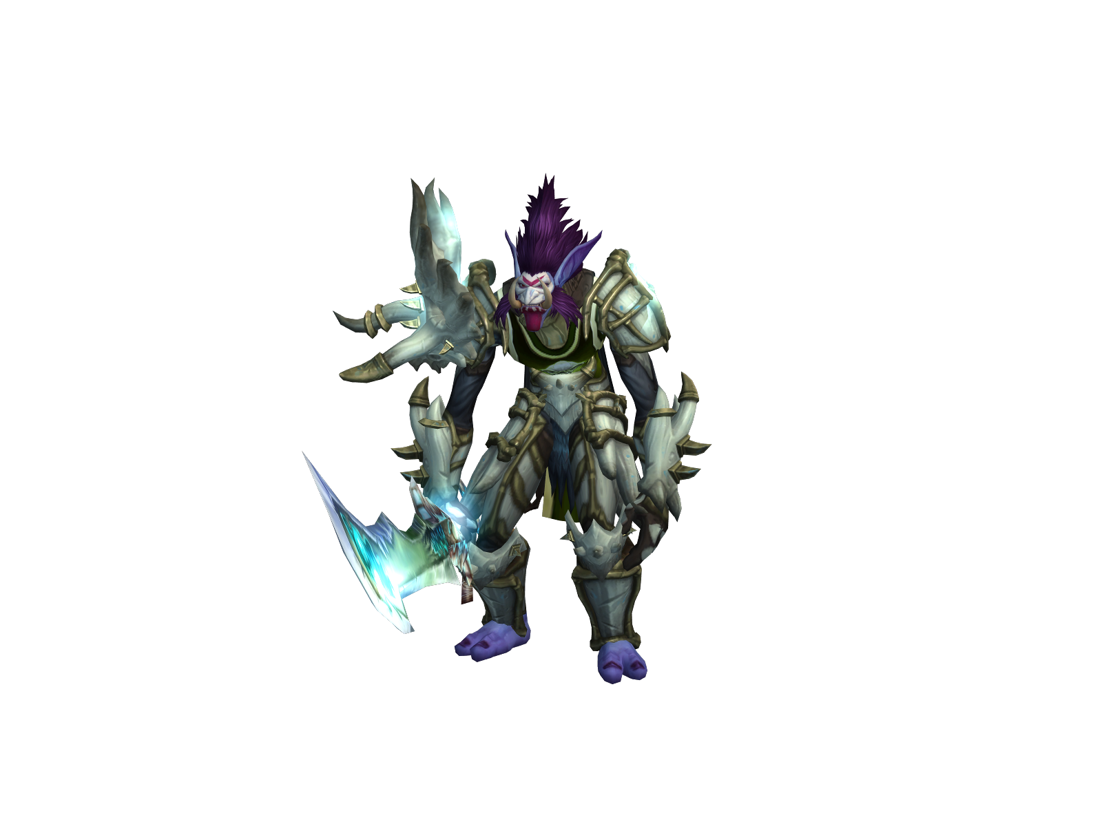 Zulharaz 3D character render