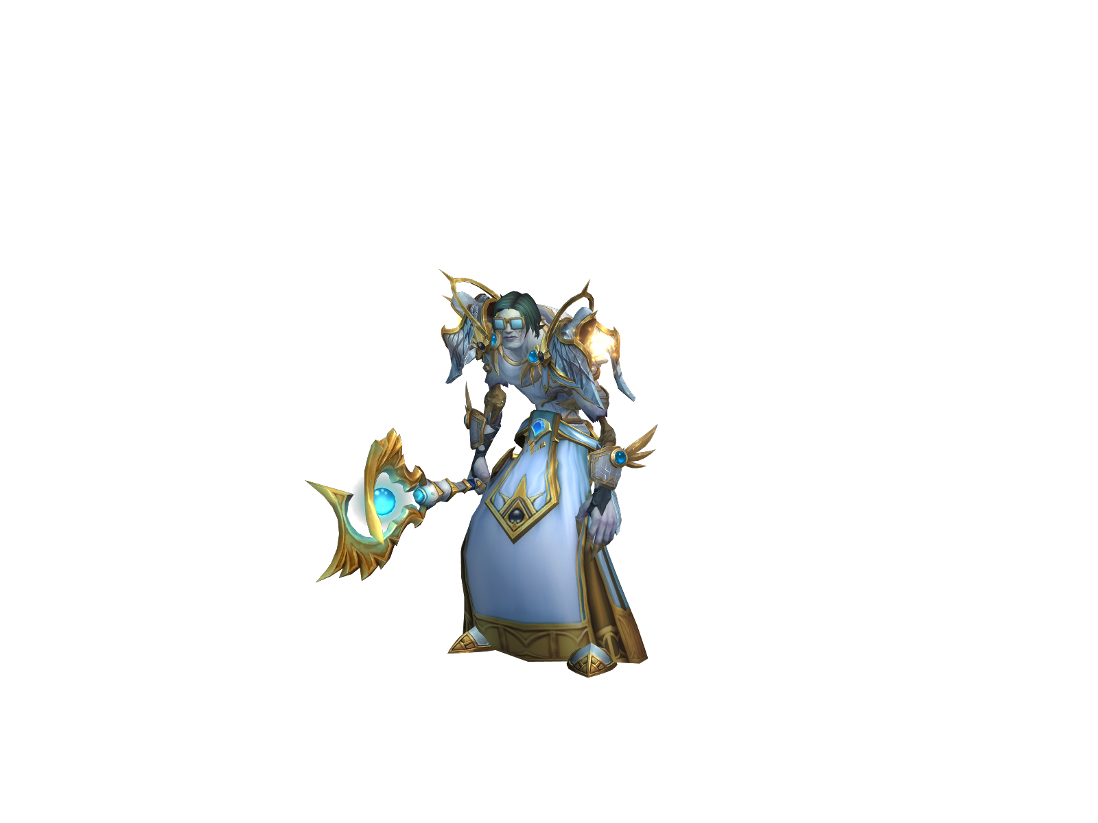 Teradros 3D character render