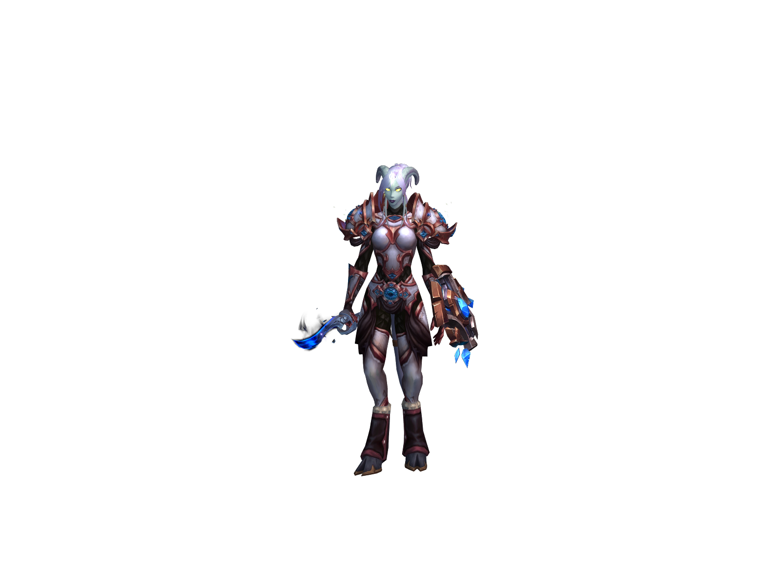 Minue 3D character render